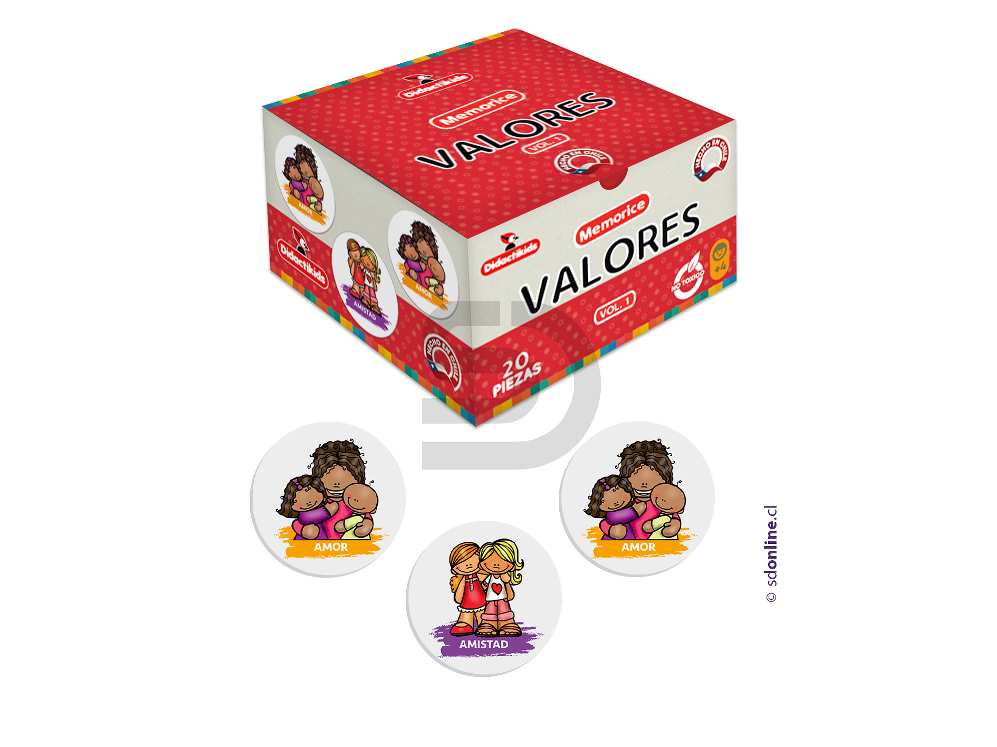 Memorice valores - Vol 1 1