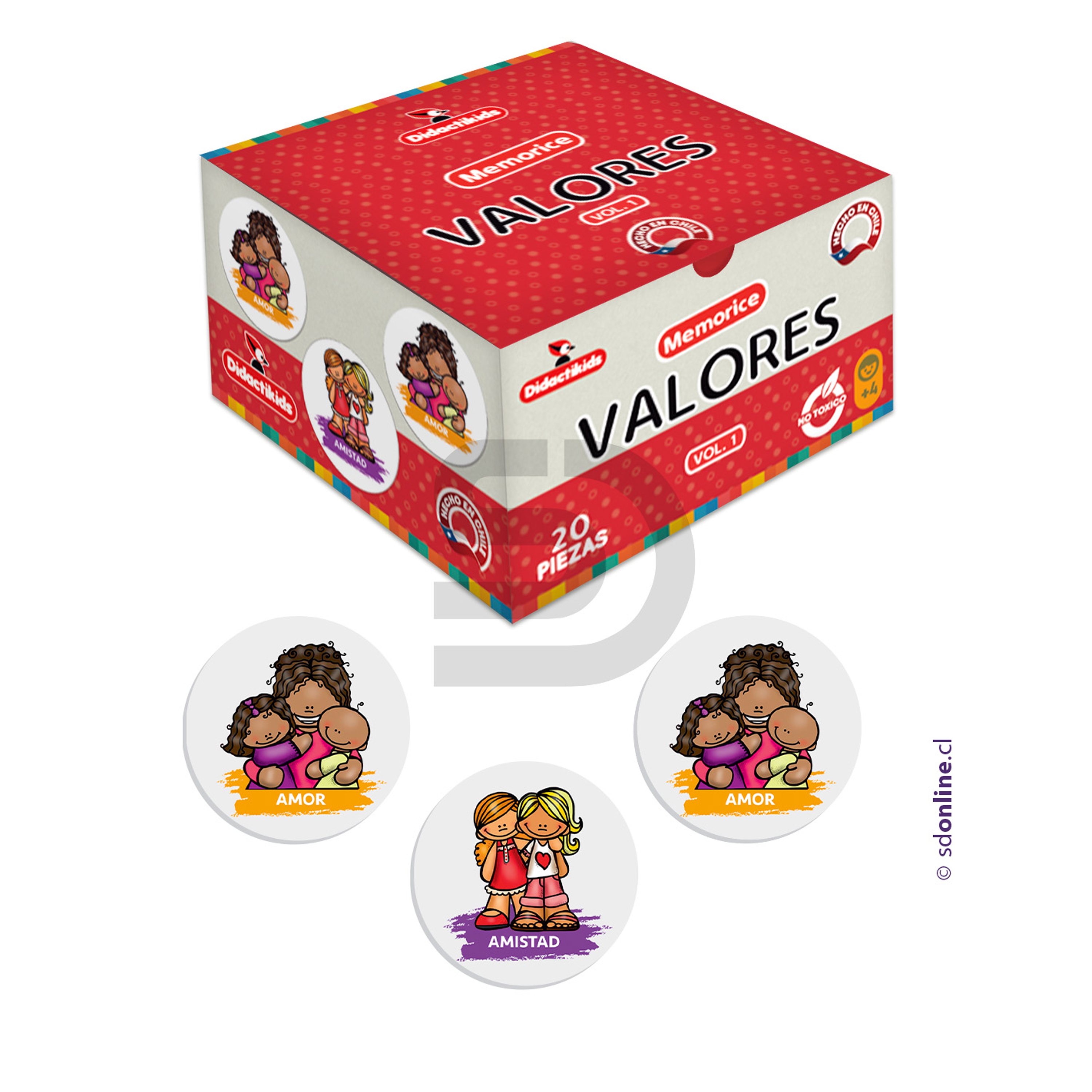 Memorice valores - Vol 1 1