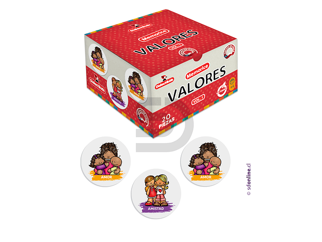 Memorice valores - Vol 1 1