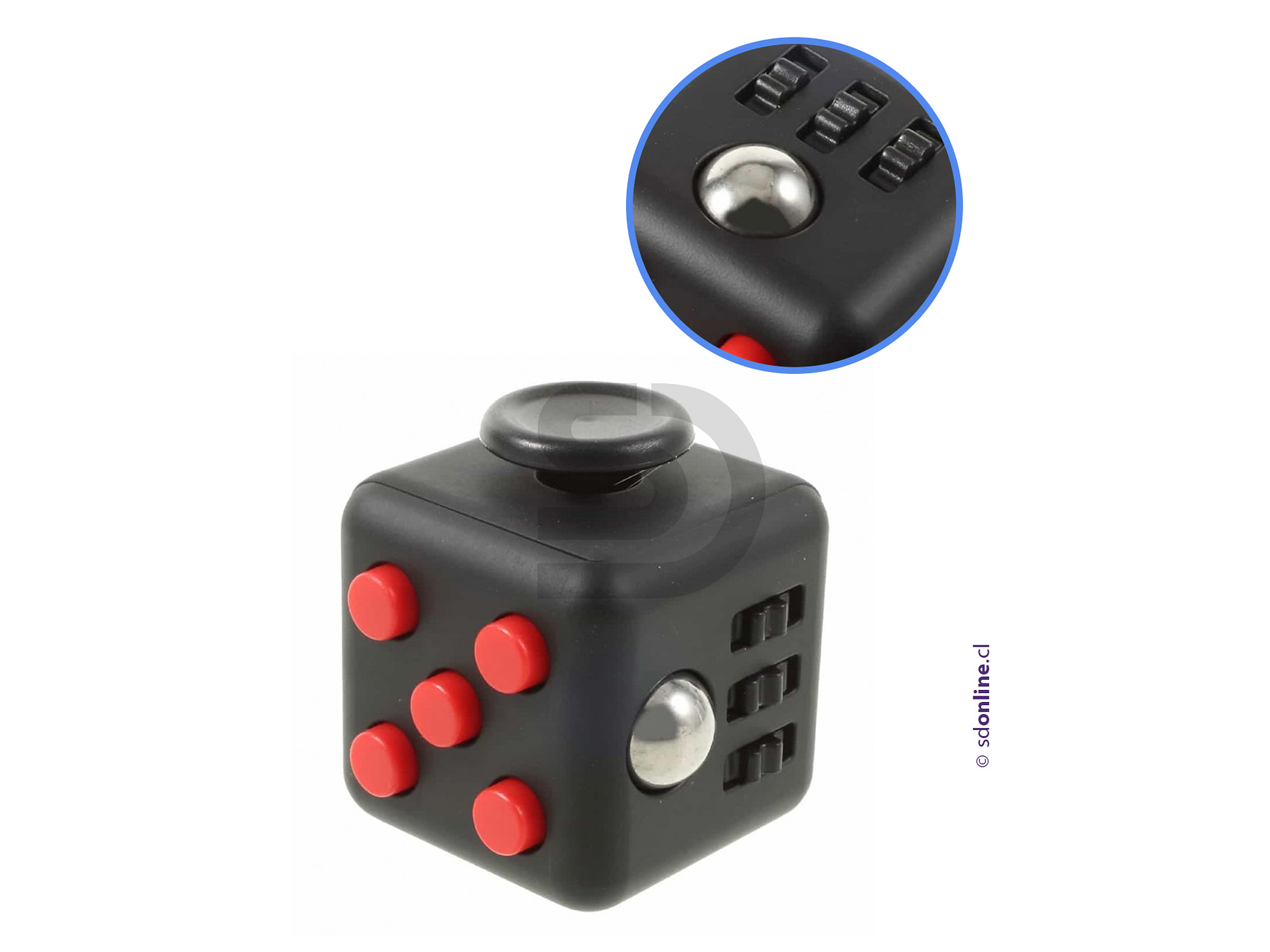 Set 5 cubos Fidget  Antiestrés 3 cms 1