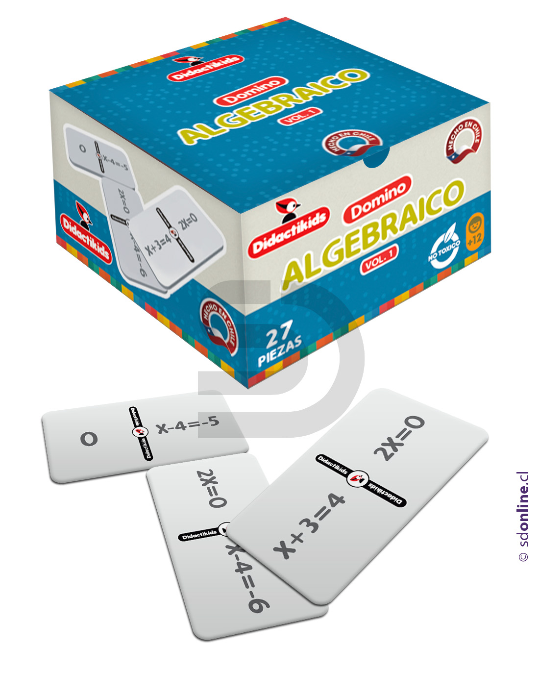 Dominó algebraico - Vol 1