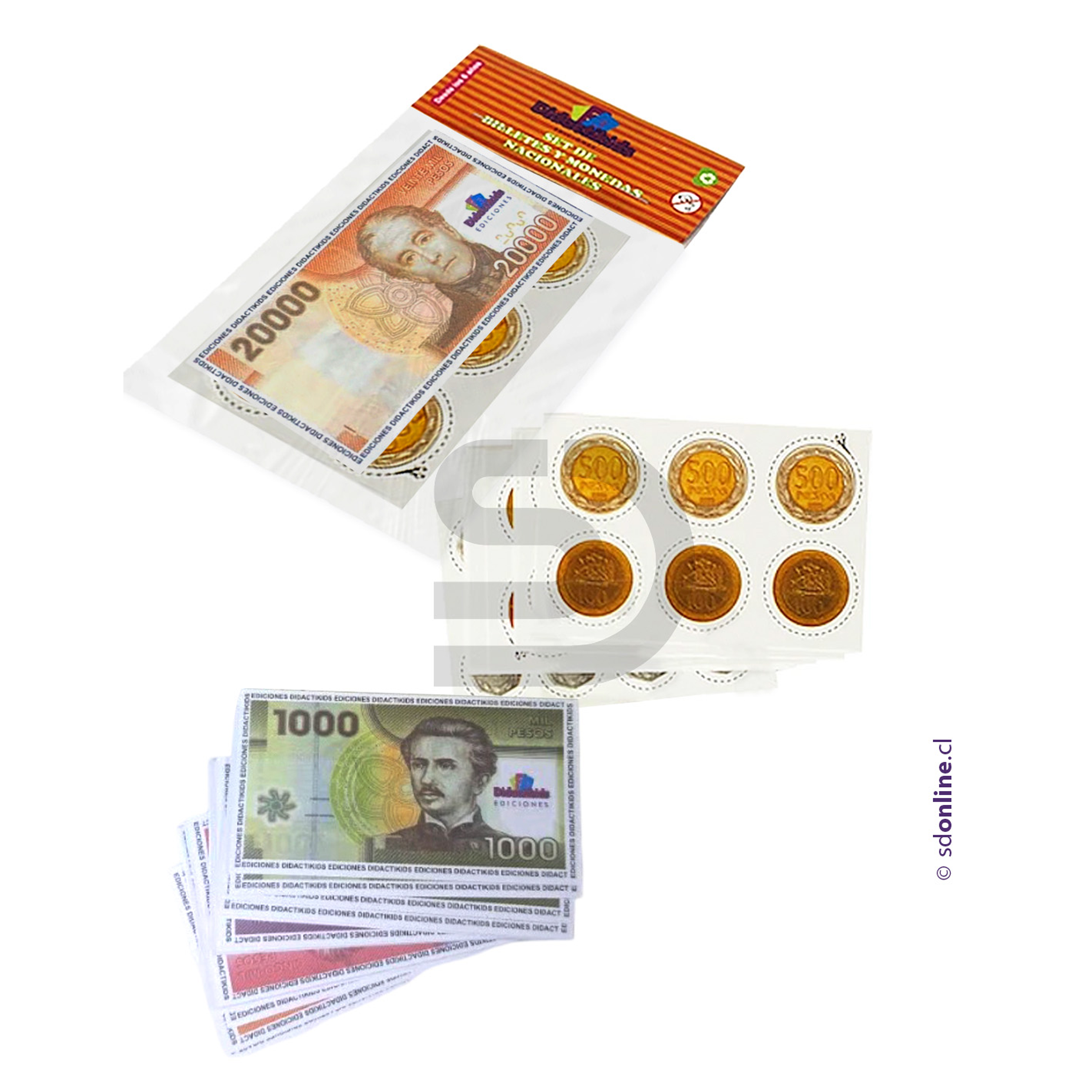 Billetes y monedas con láminas compra venta 2