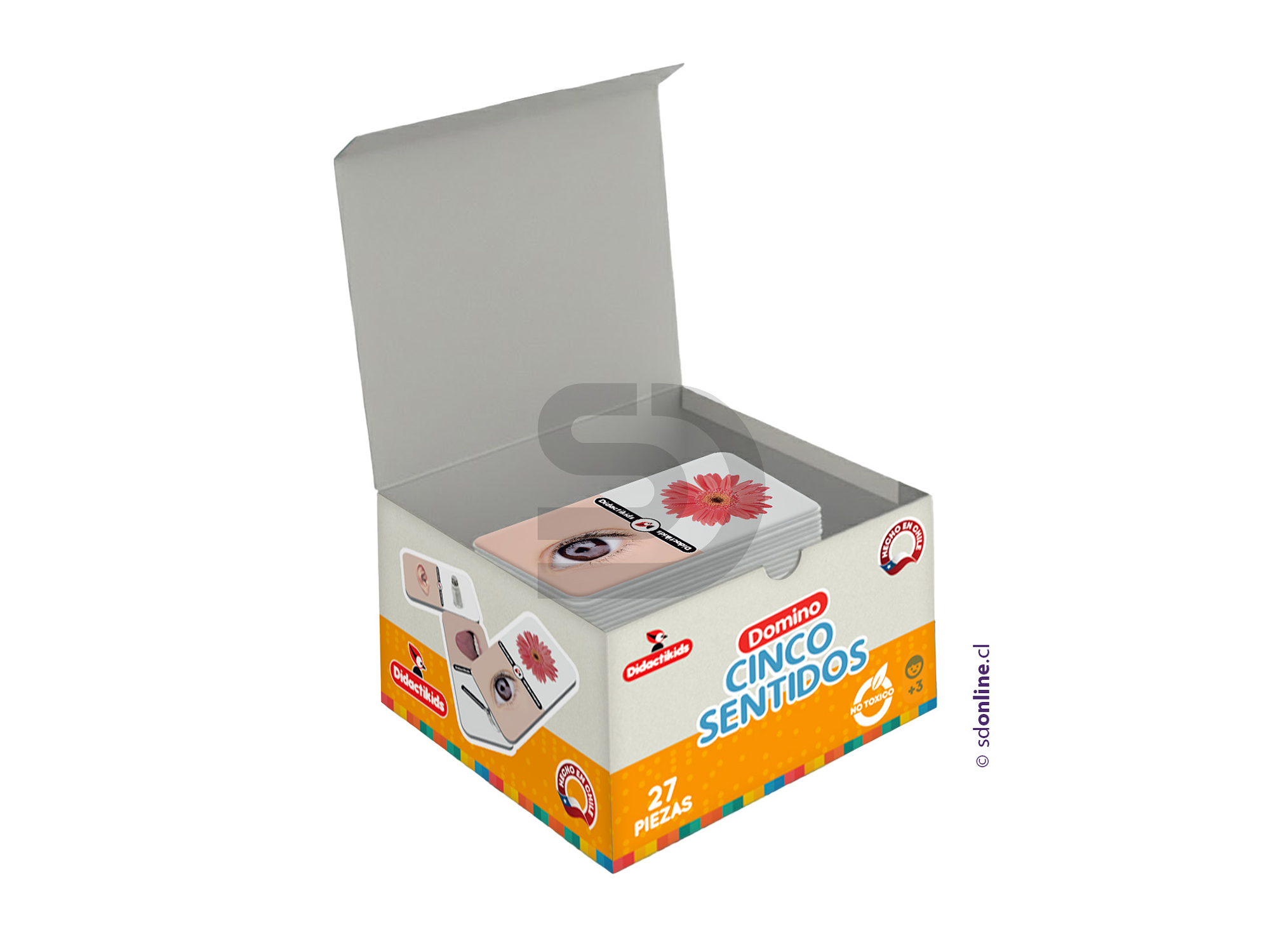 Dominó cinco sentidos - Vol 1 2