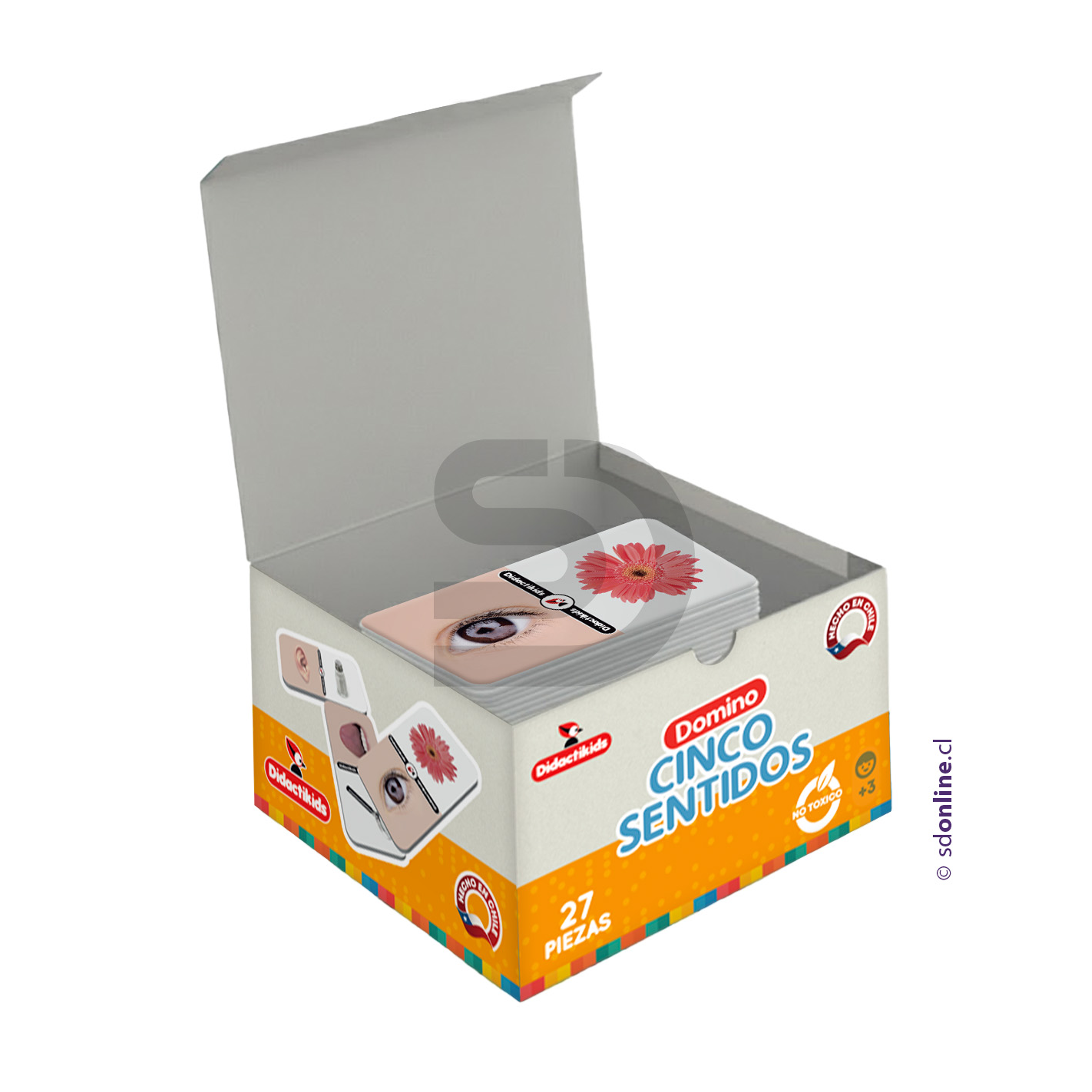 Dominó cinco sentidos - Vol 1 2