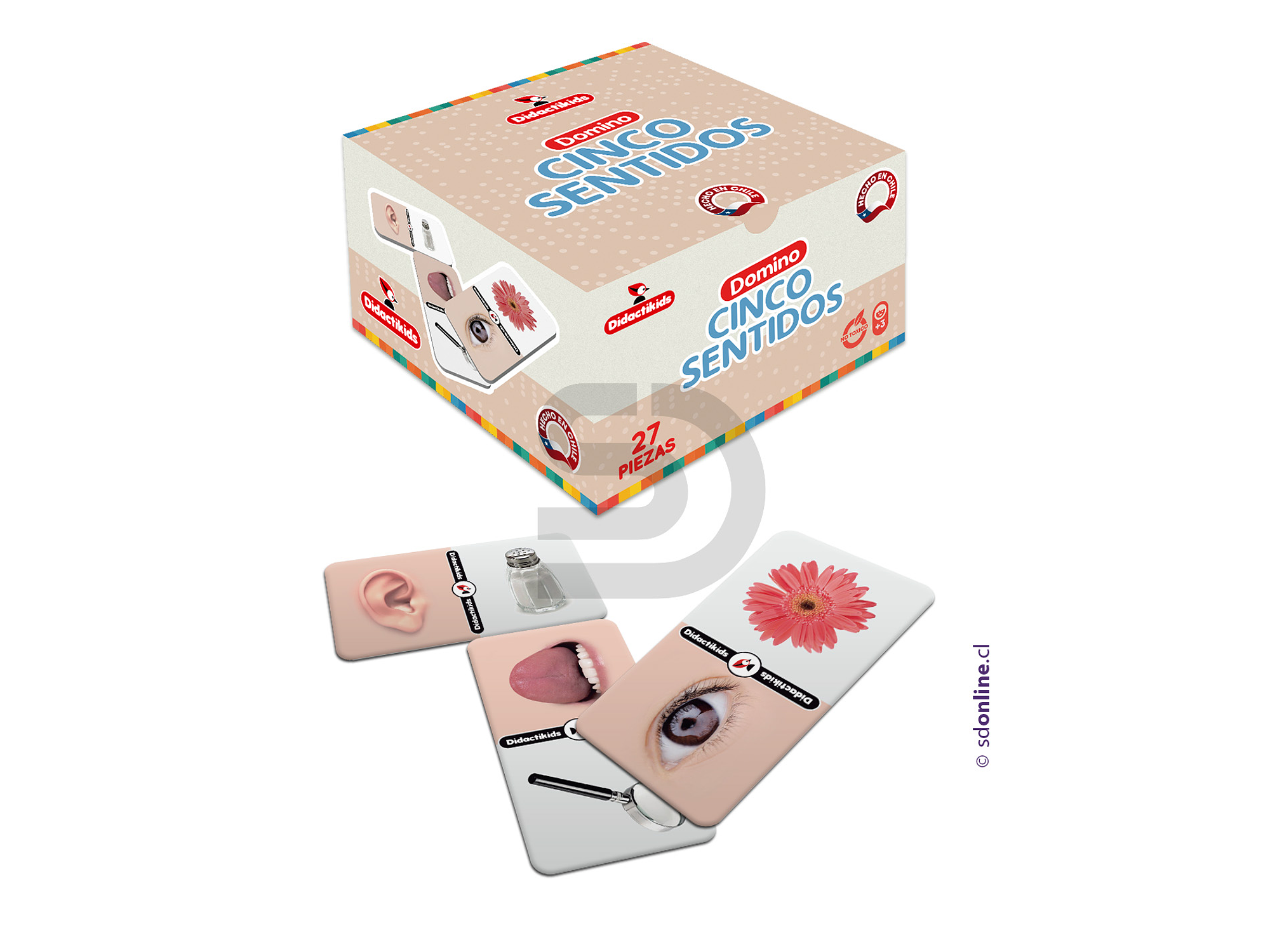 Dominó cinco sentidos - Vol 1 4