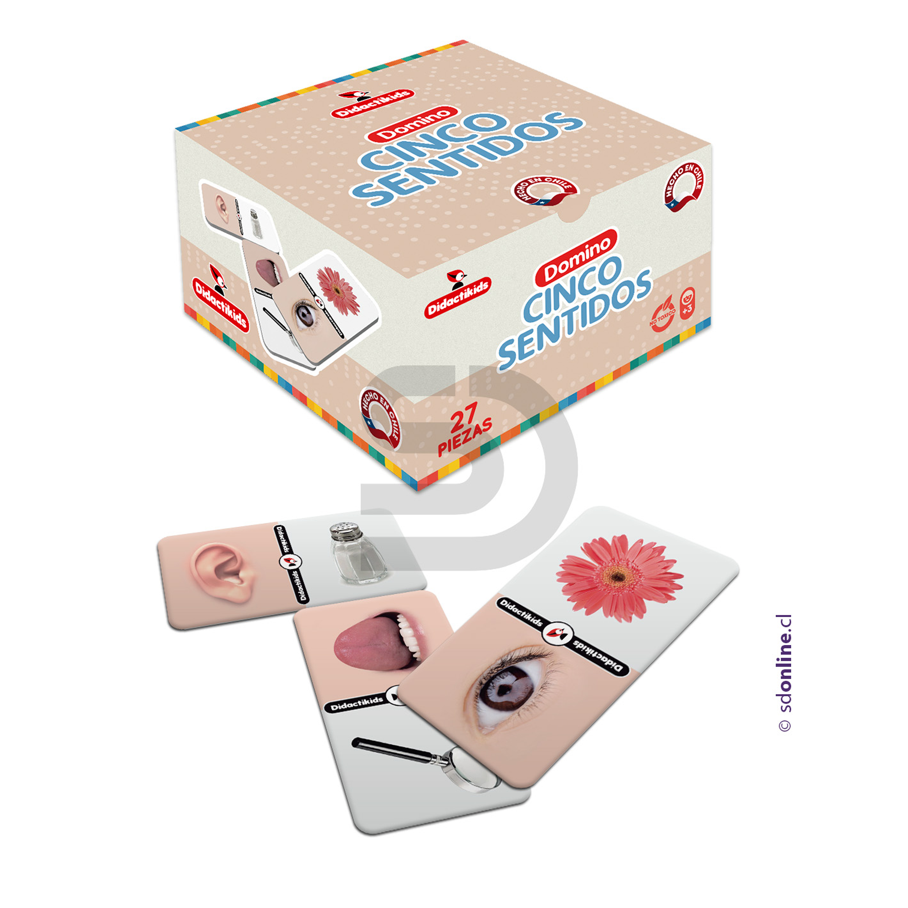 Dominó cinco sentidos - Vol 1 4