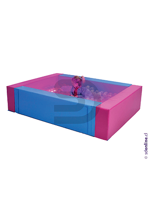 Piscina sensorial interactiva con luz led