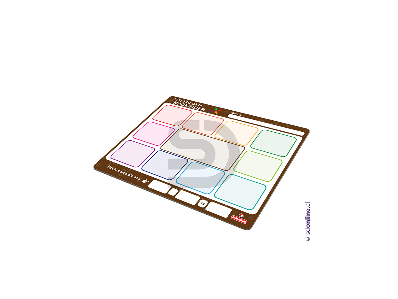 Tablero caja Mackinder 2