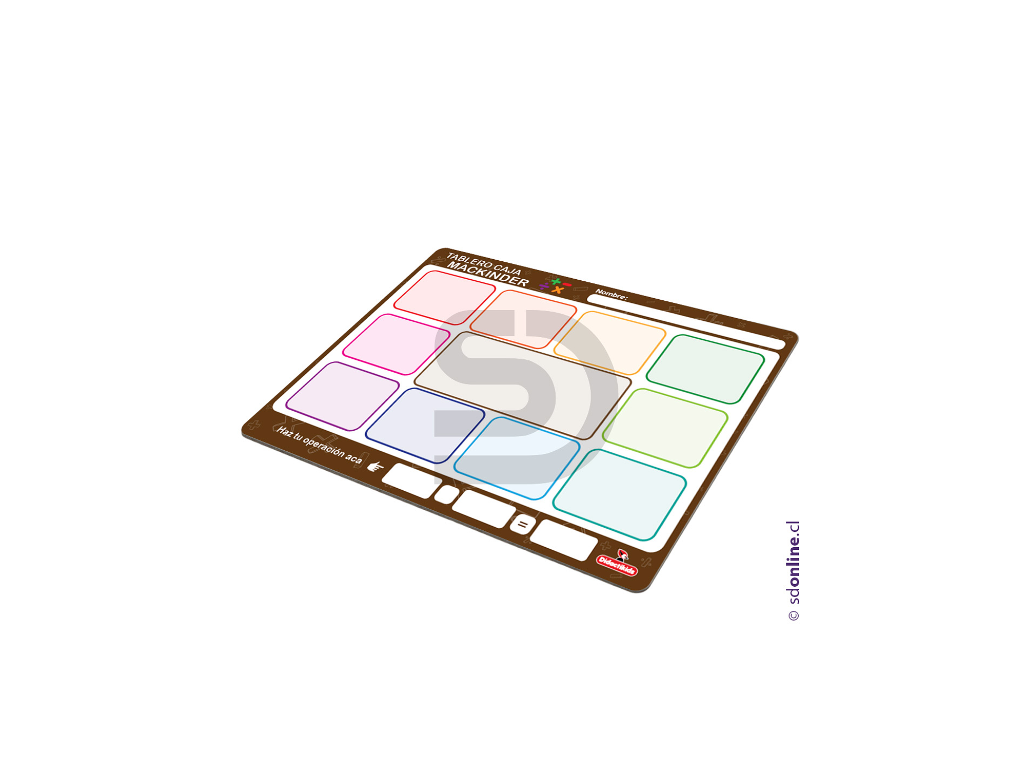 Tablero caja Mackinder 2