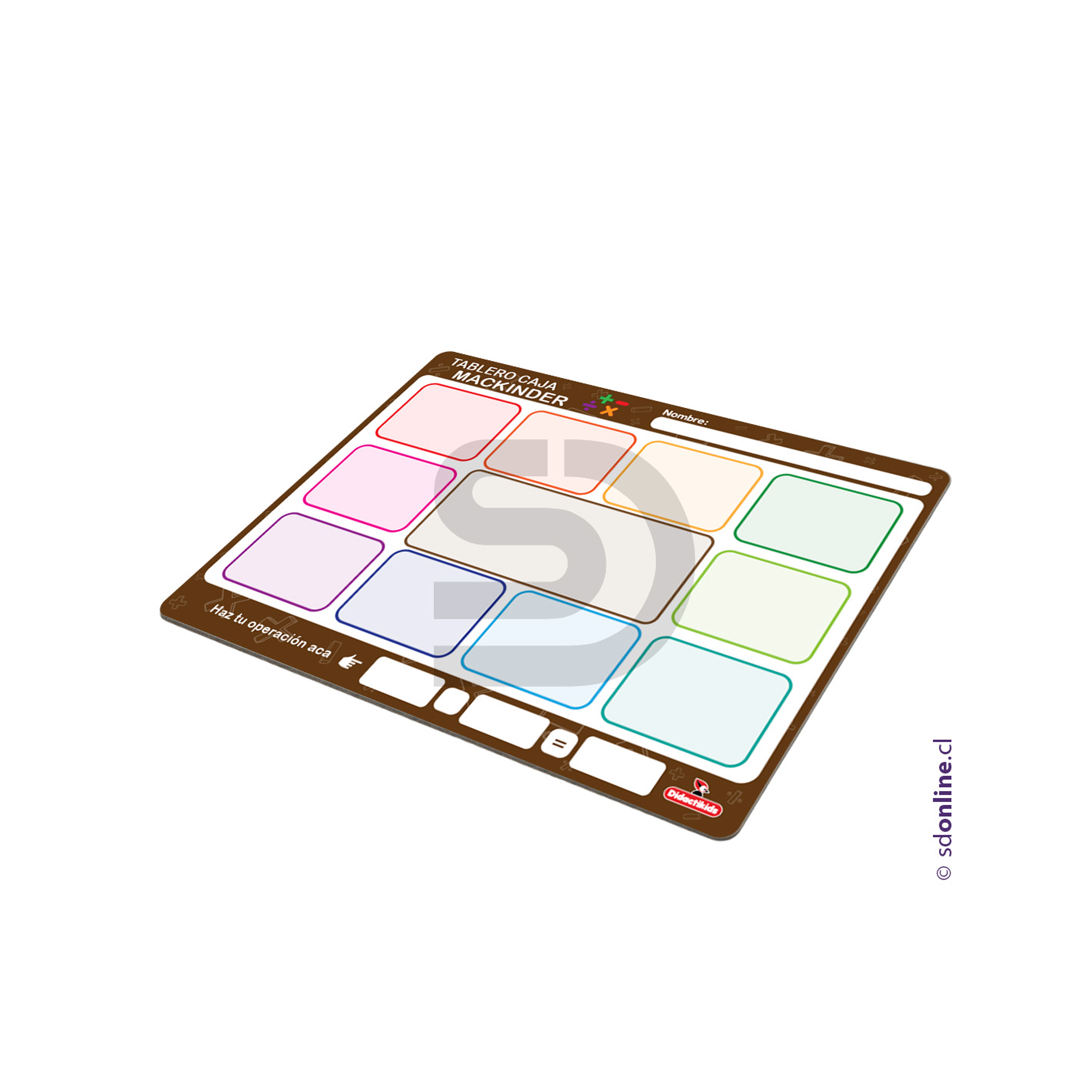 Tablero caja Mackinder 2