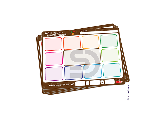 Tablero caja Mackinder 1