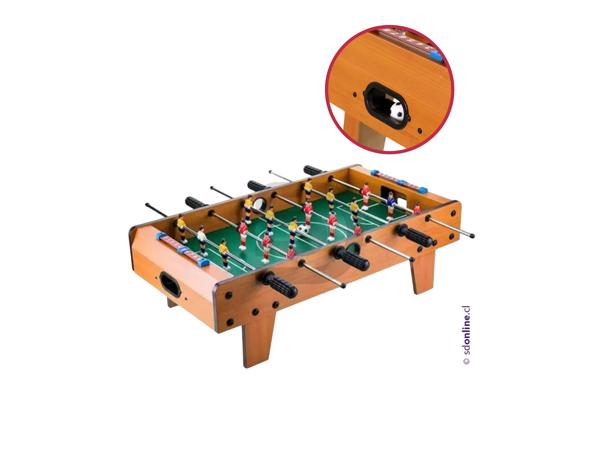 Taca taca portátil prono supinador 3