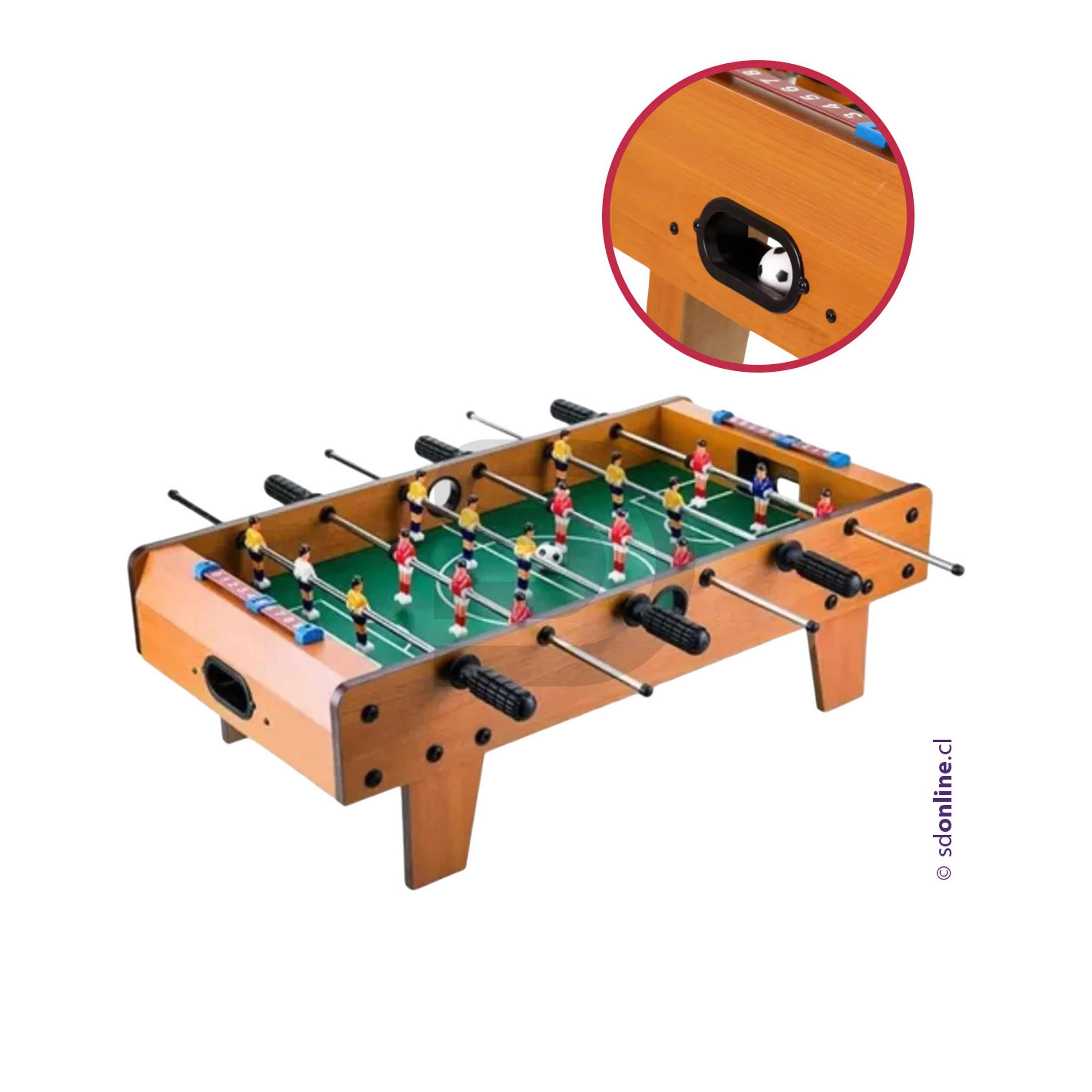 Taca taca portátil prono supinador 3