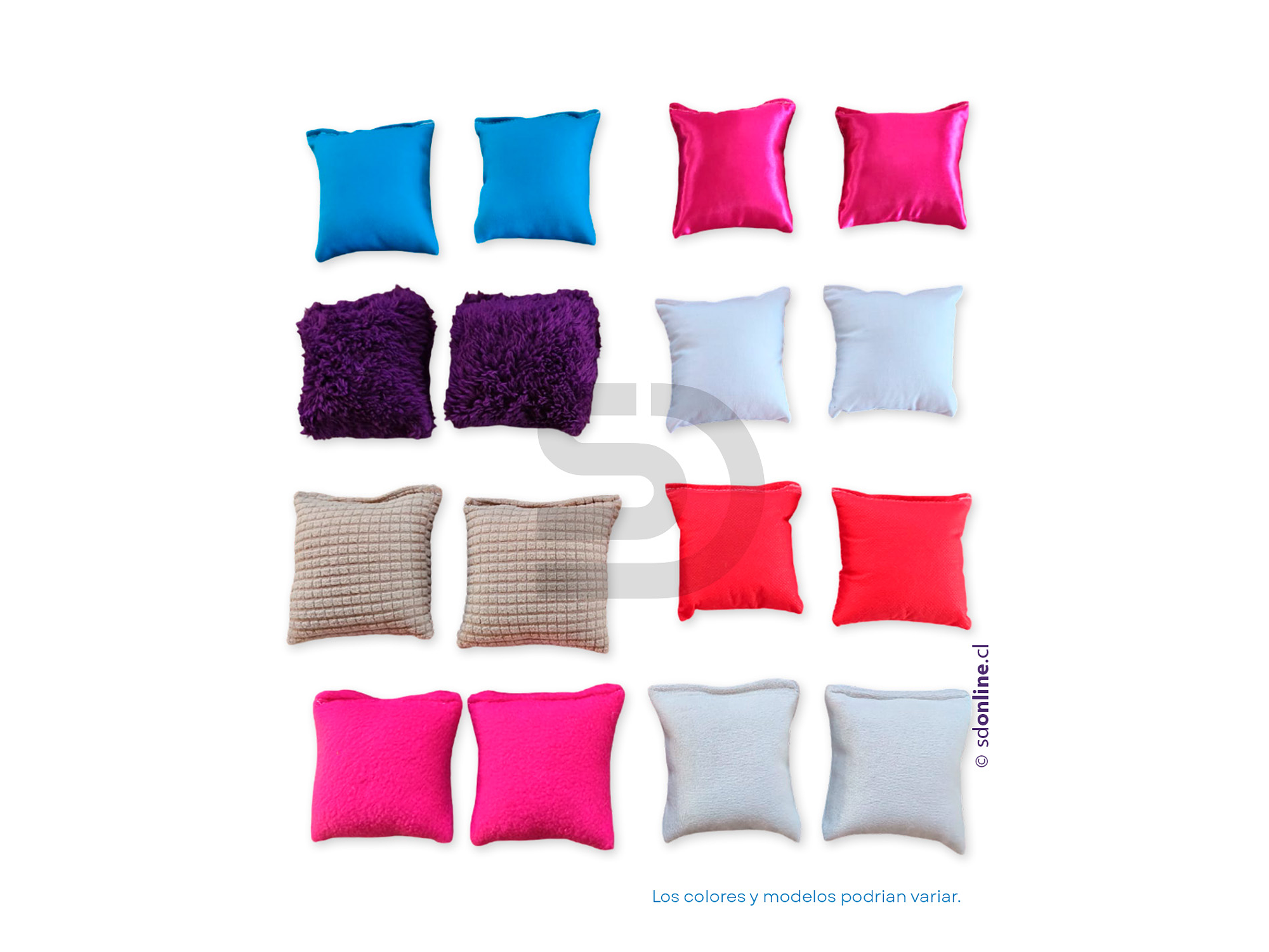 Set de 16 Almohaditas Sensoriales 1