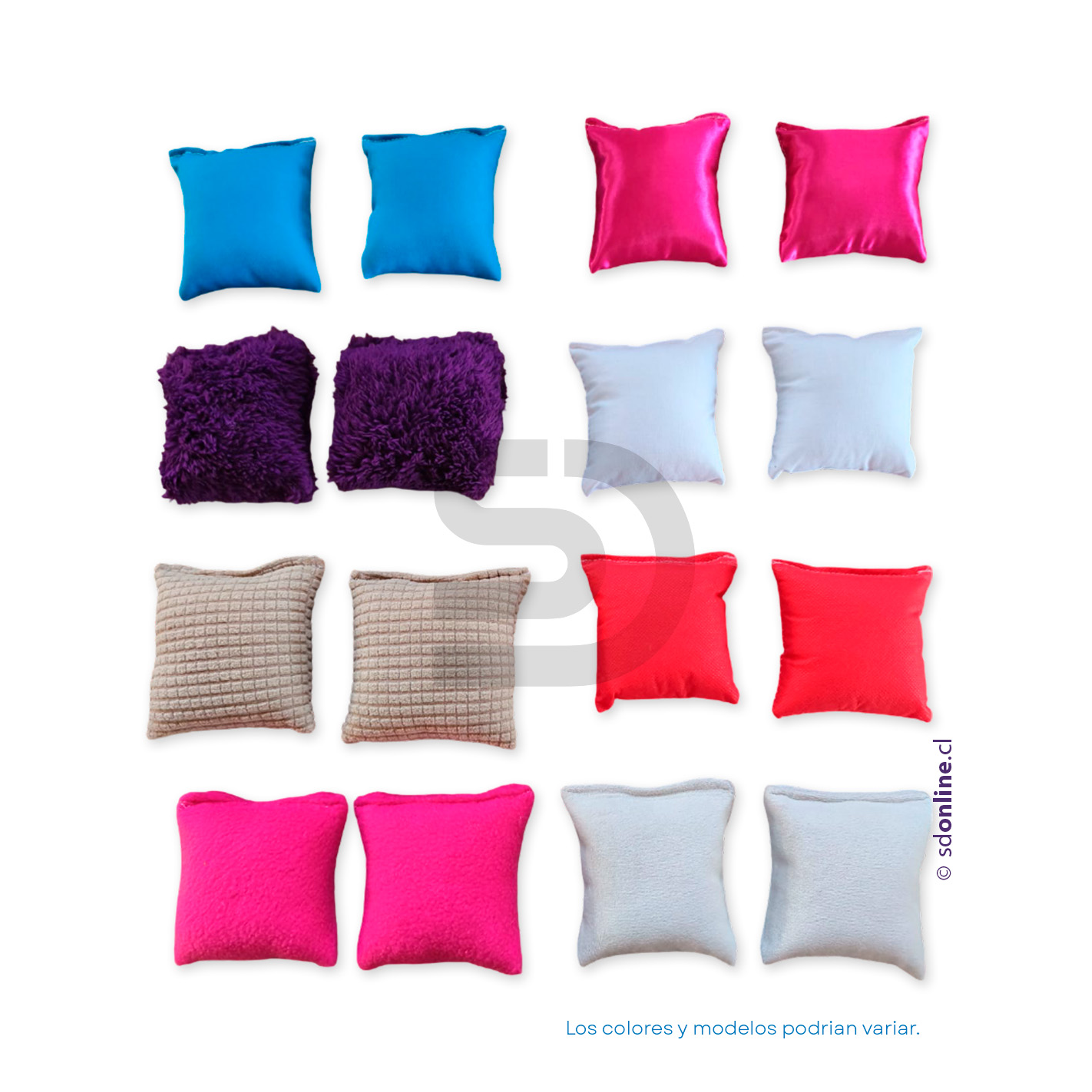 Set de 16 Almohaditas Sensoriales 1