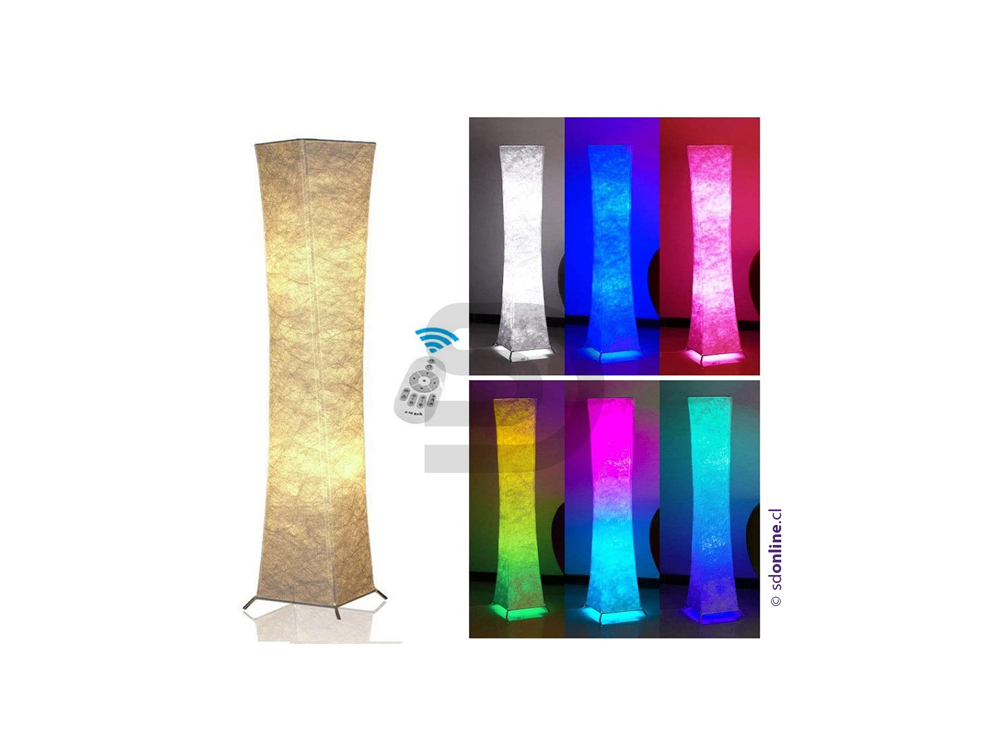 Tubo lámpara sensorial de luces led 1