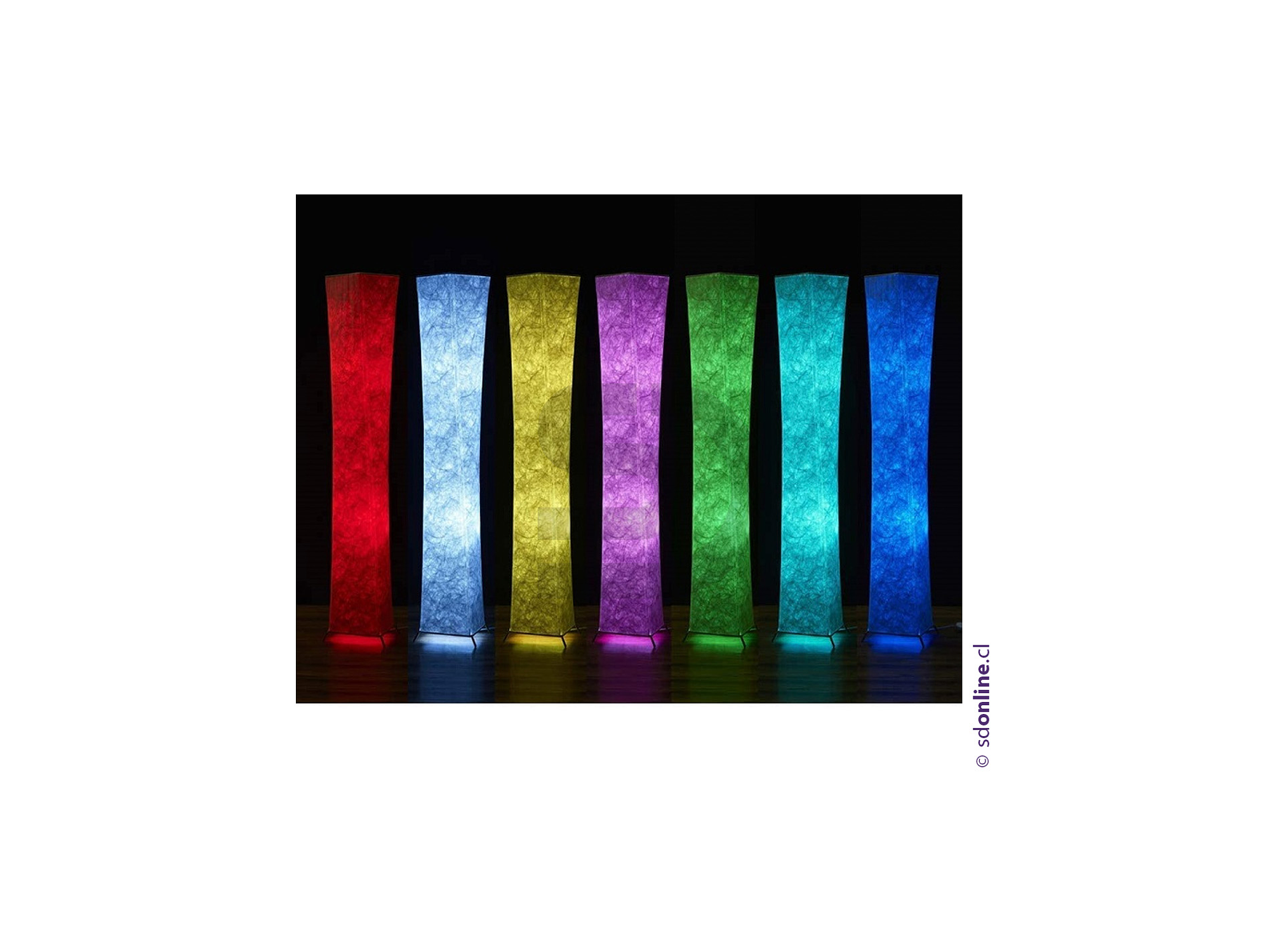 Tubo lámpara sensorial de luces led 2