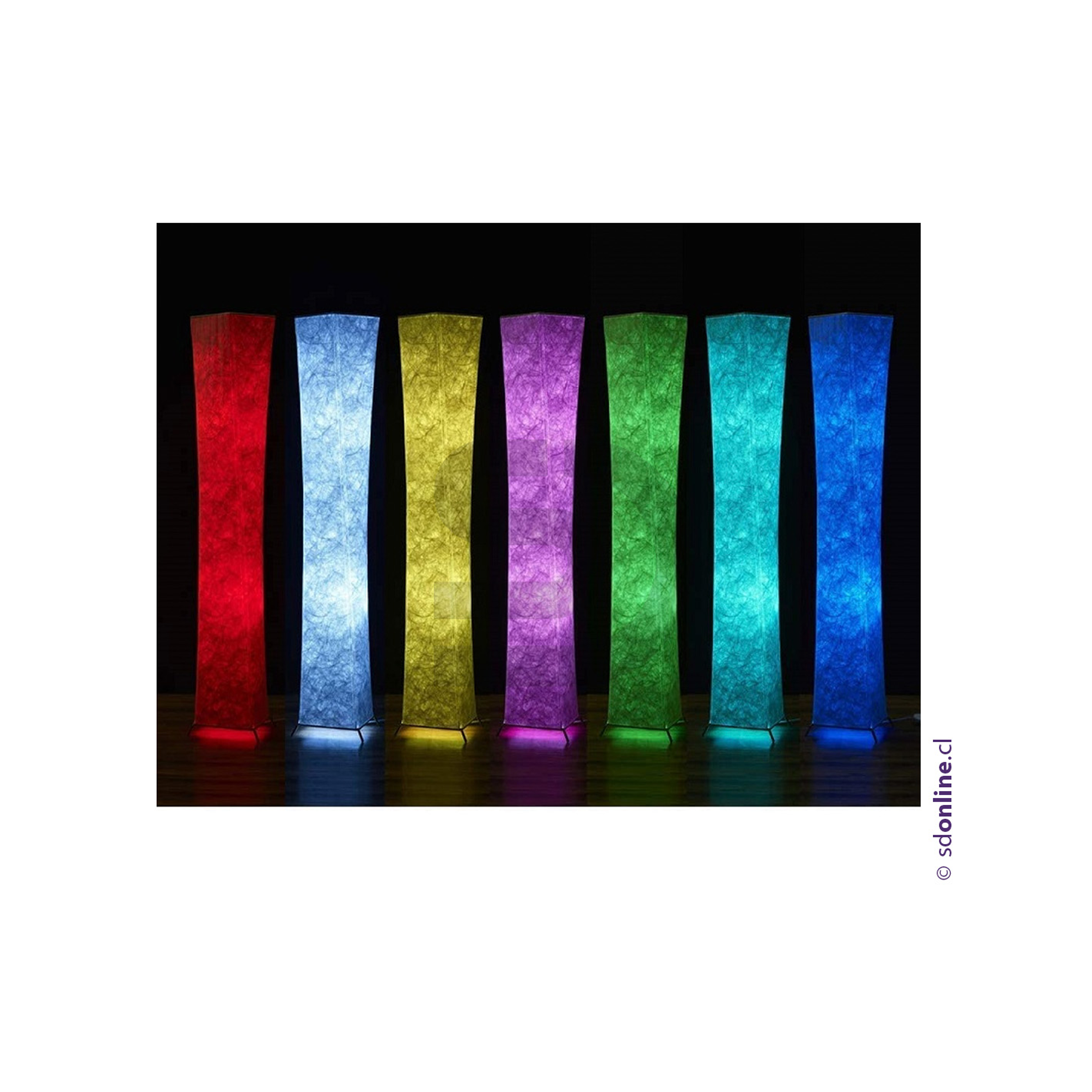 Tubo lámpara sensorial de luces led 2