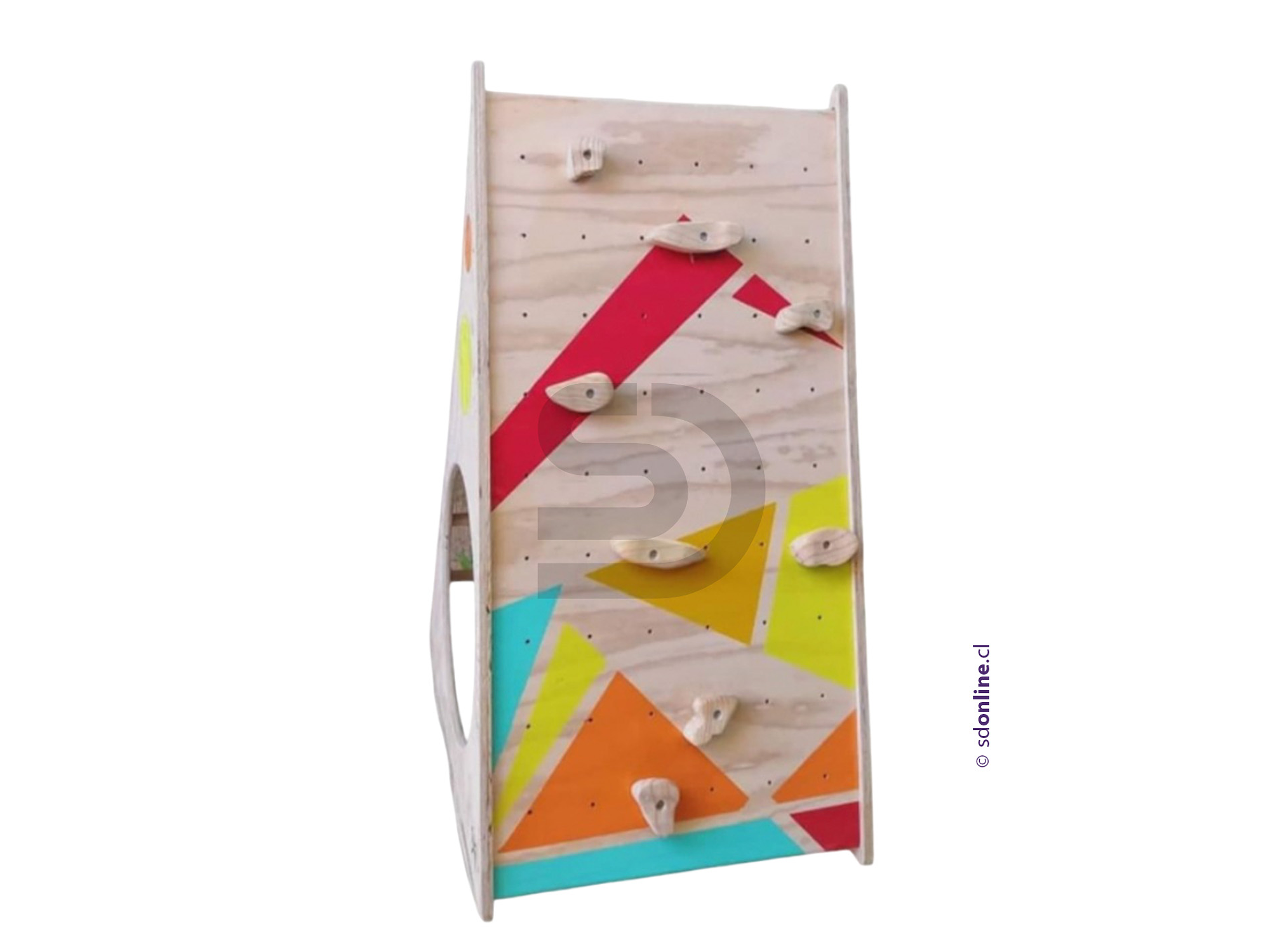 Muro de escalada infantil móvil 1