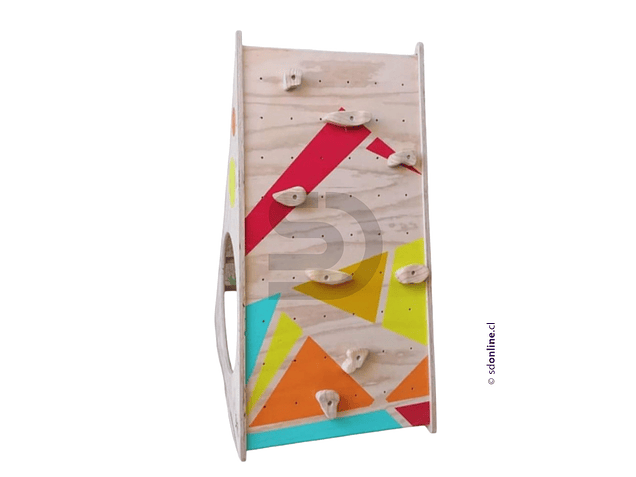 Muro de escalada infantil móvil 1