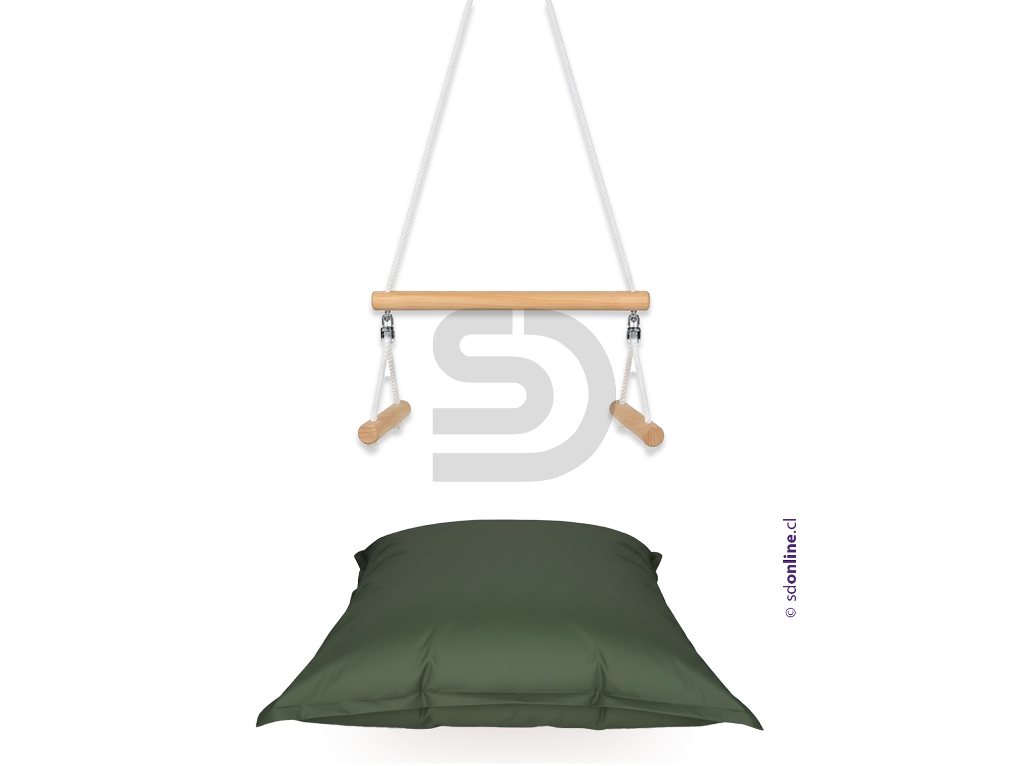 Kit trapecio con cojín caida 2