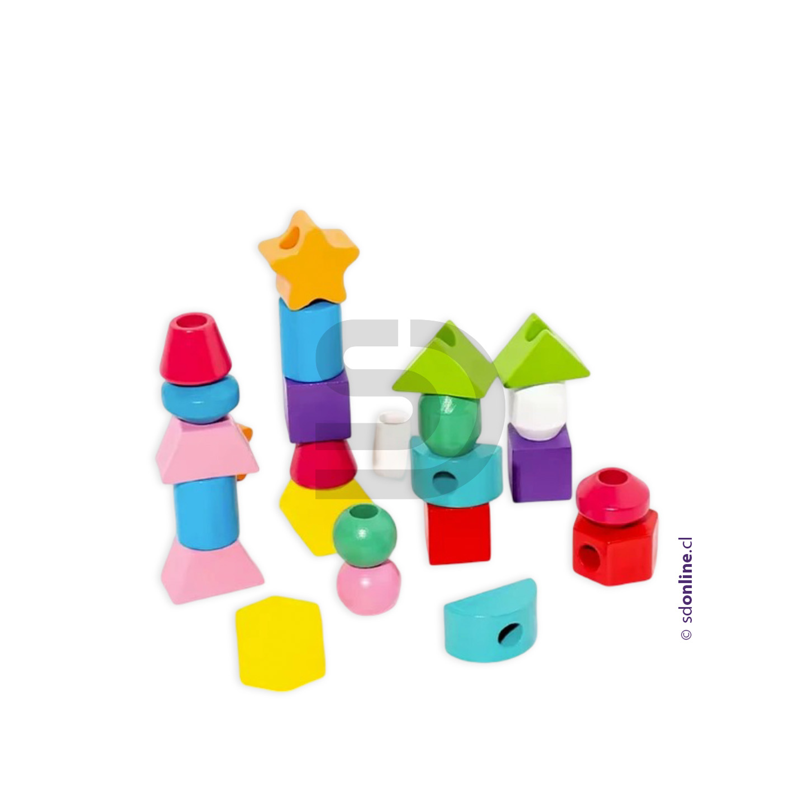 Encaje de figuras con patrones Montessori 2