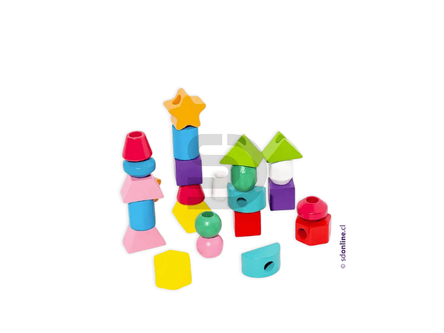 Encaje de figuras con patrones Montessori 2