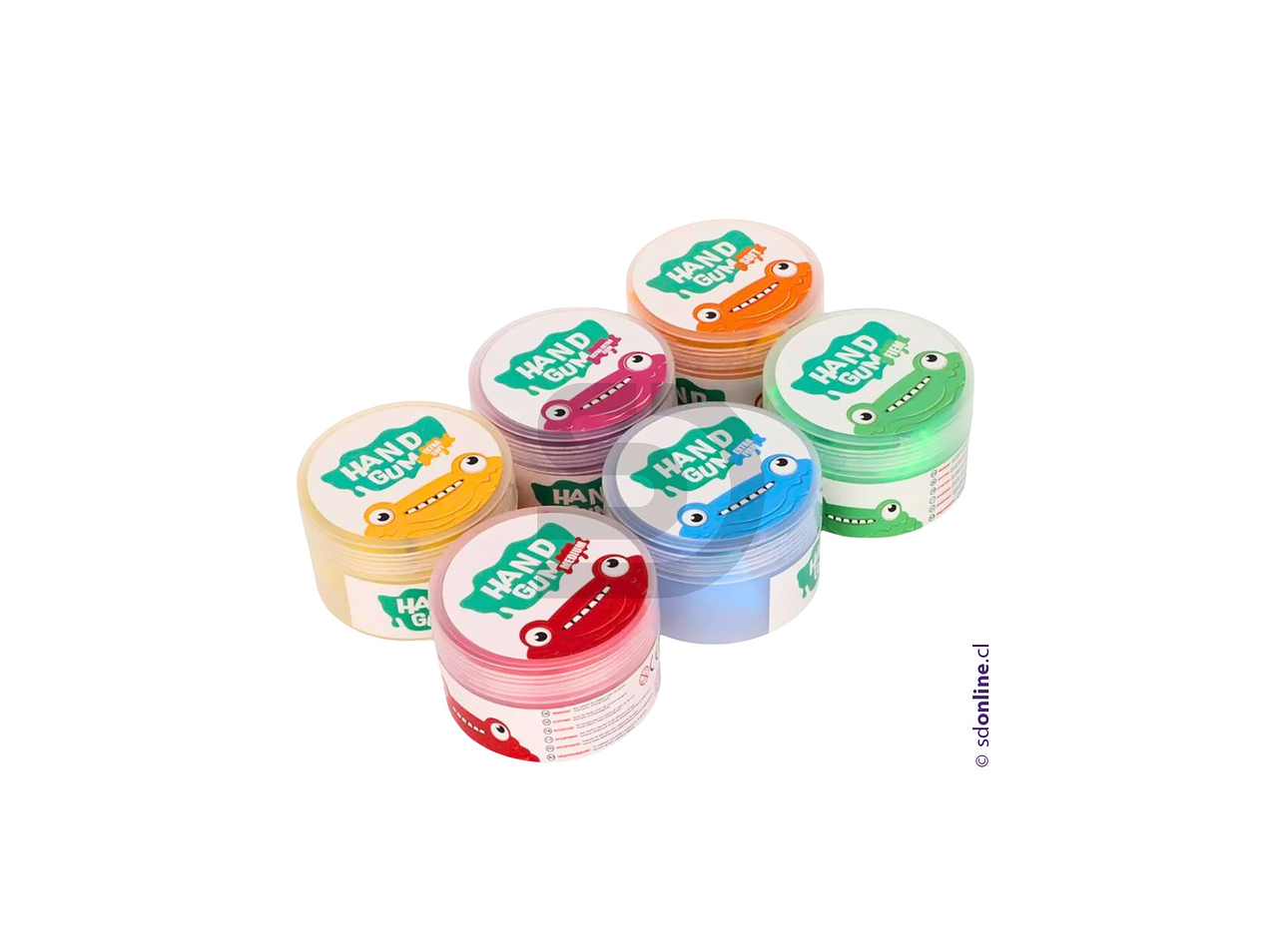 Set 6 Masas terapéuticas Putty 6 densidades 2