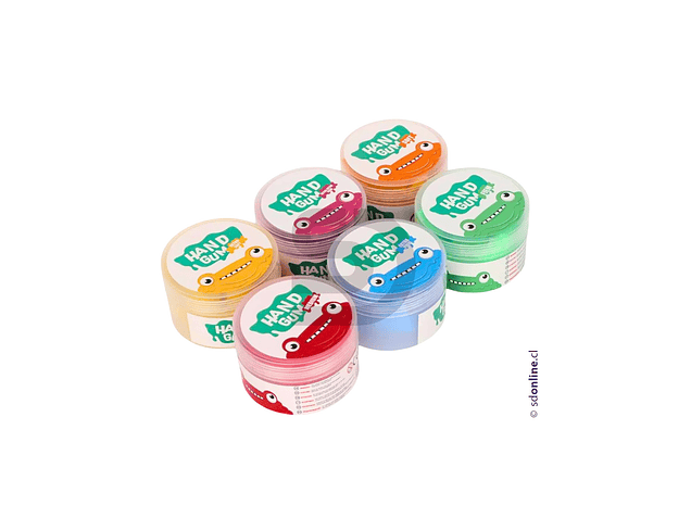 Set 6 Masas terapéuticas Putty 6 densidades 2