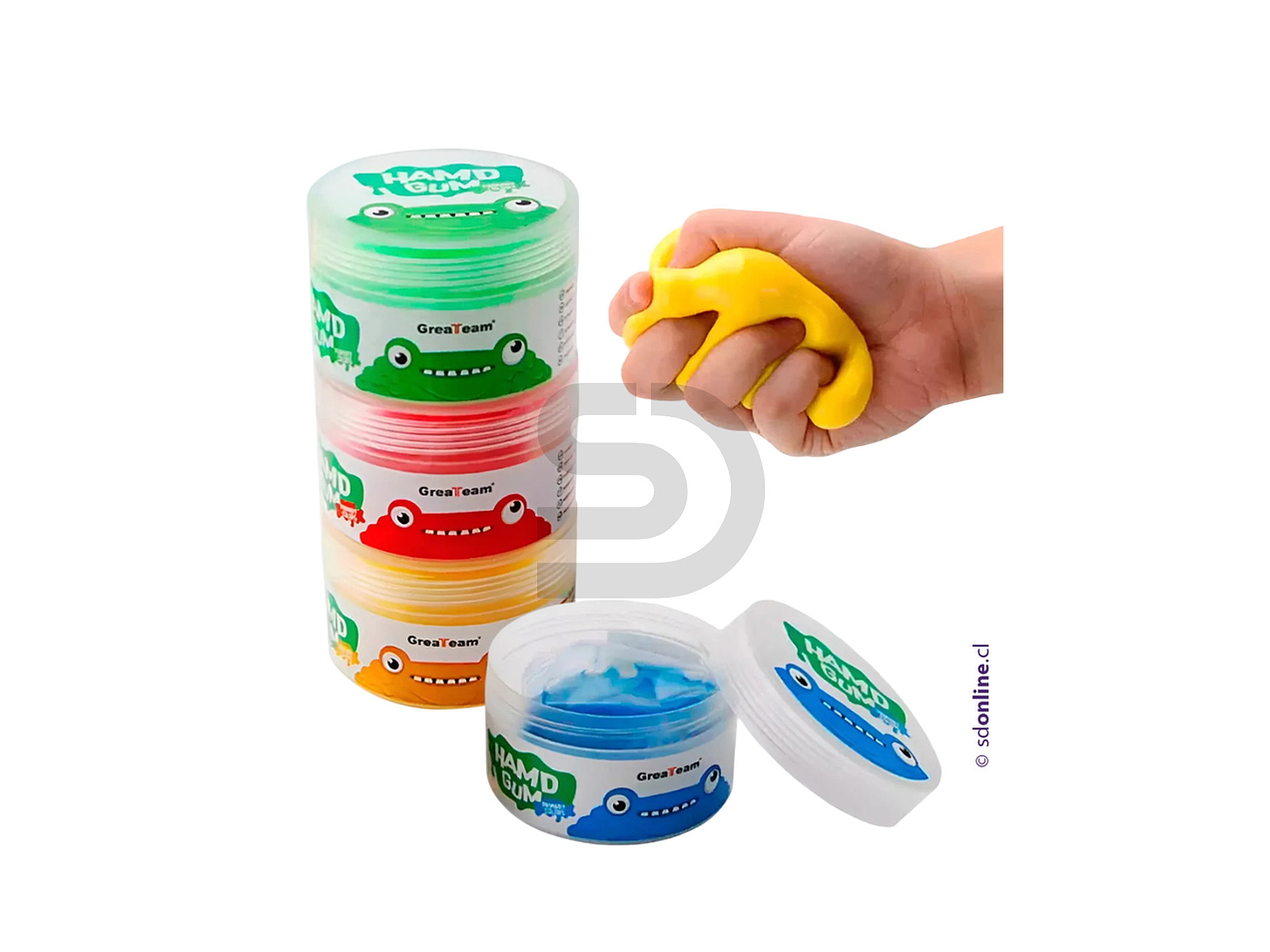 Set 6 Masas terapéuticas Putty 6 densidades 1