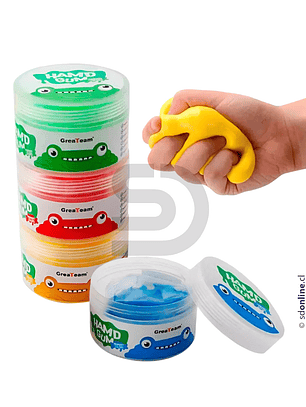 Set 6 Masas terapéuticas Putty 6 densidades