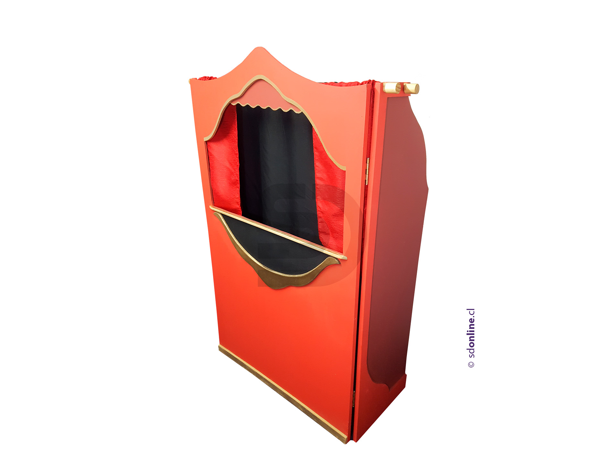 Teatro de títeres plegable de lujo 2