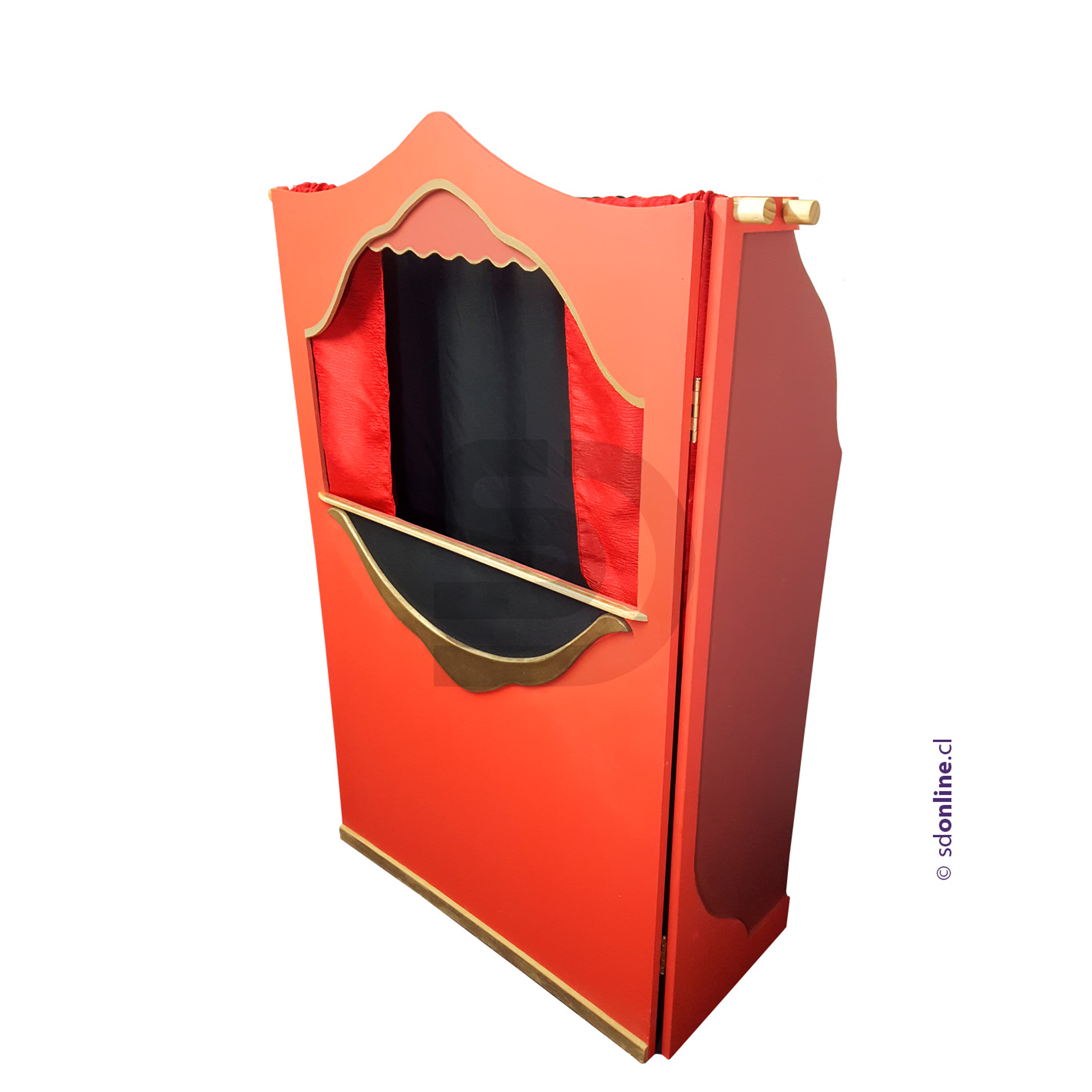 Teatro de títeres plegable de lujo 2