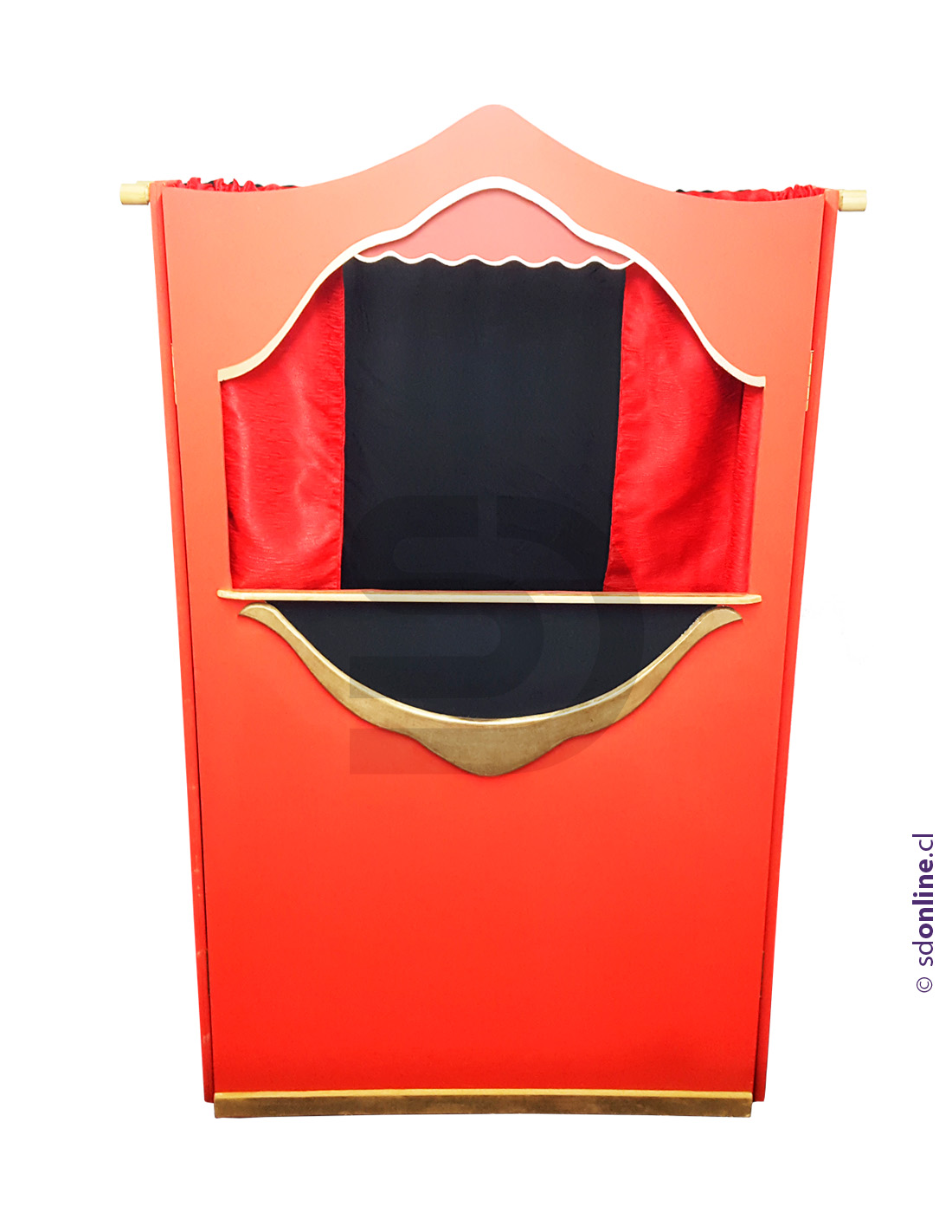 Teatro de títeres plegable de lujo
