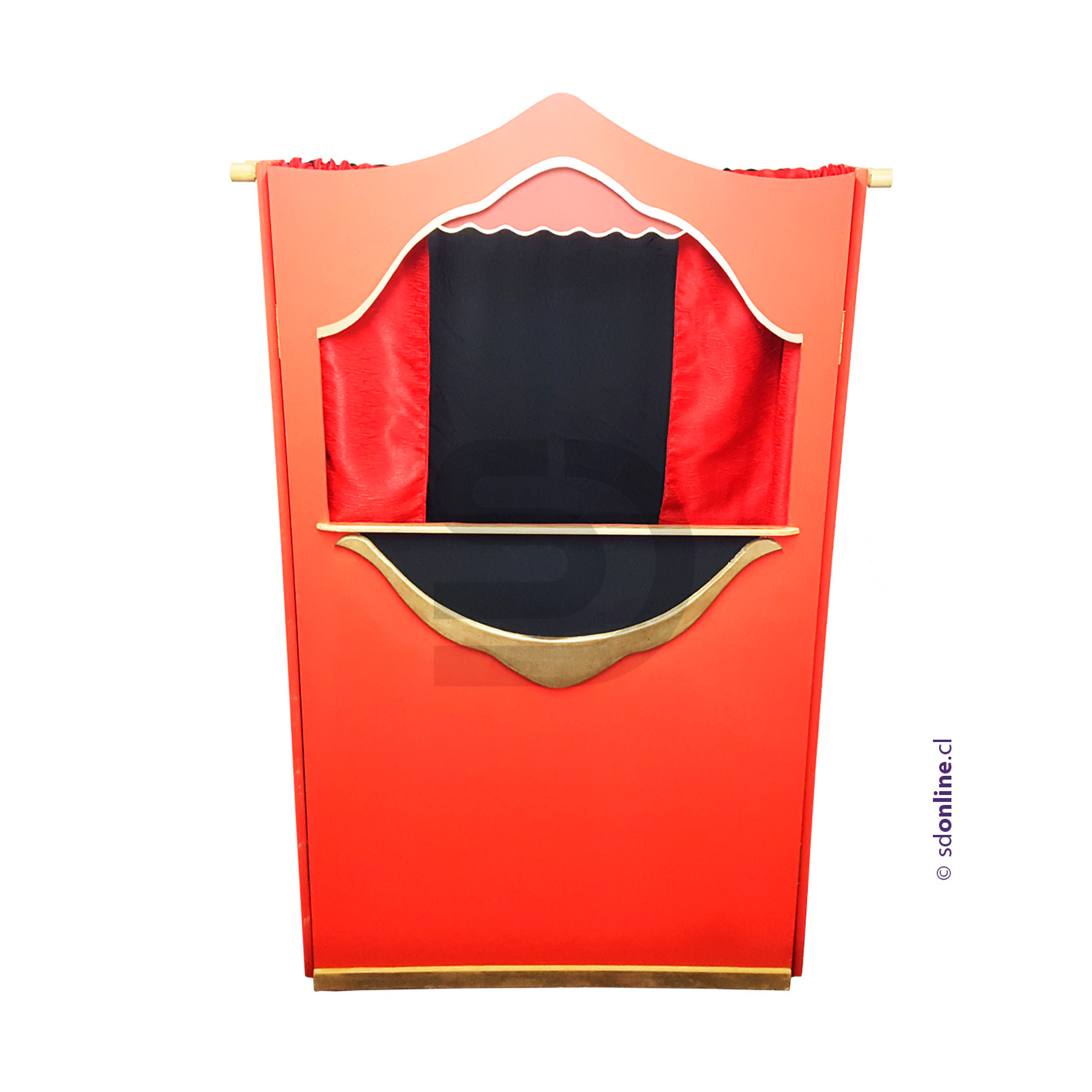 Teatro de títeres plegable de lujo 1