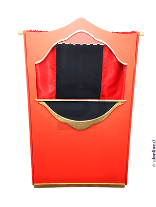 Teatro de títeres plegable de lujo