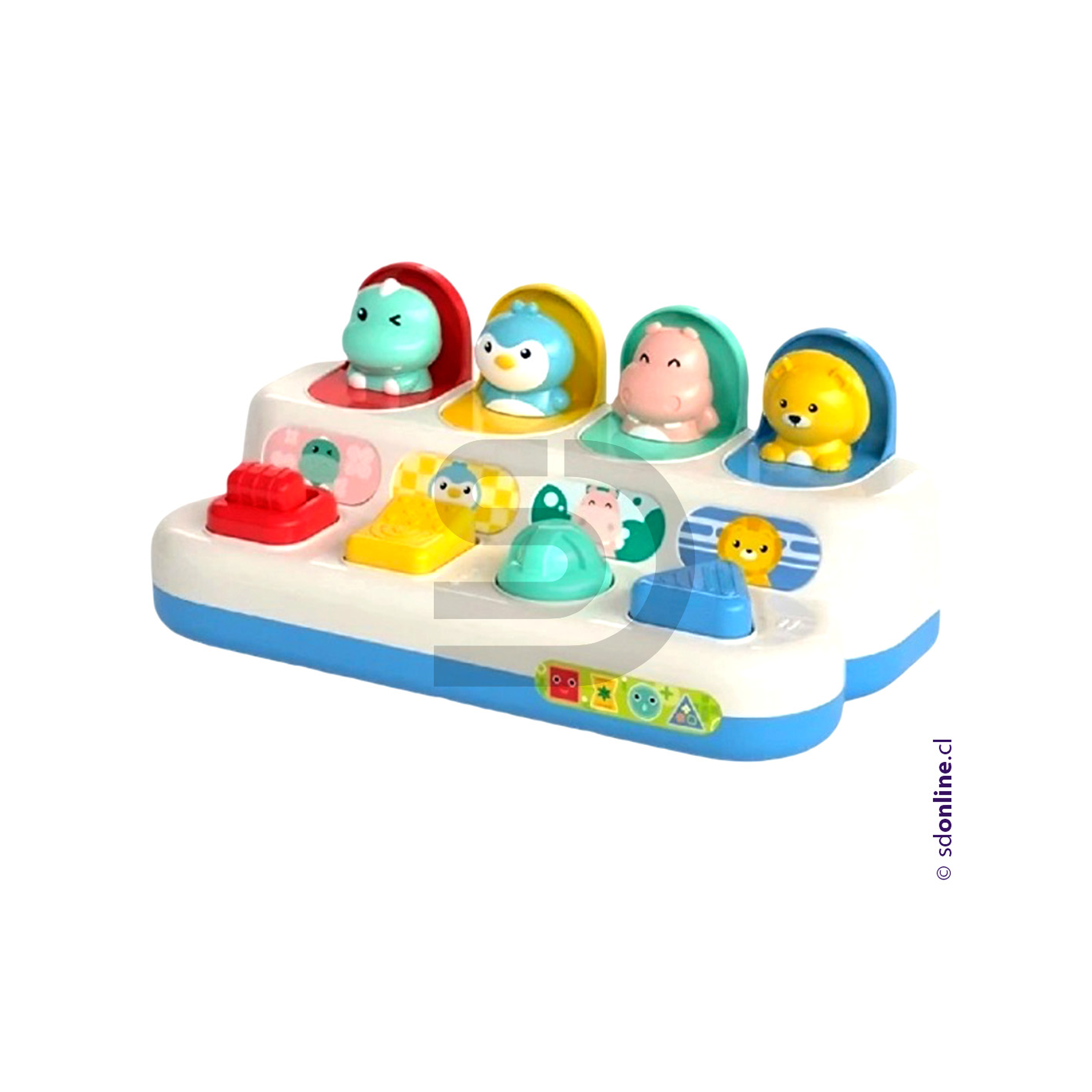 Juego didactico Pop Up grande animales 2