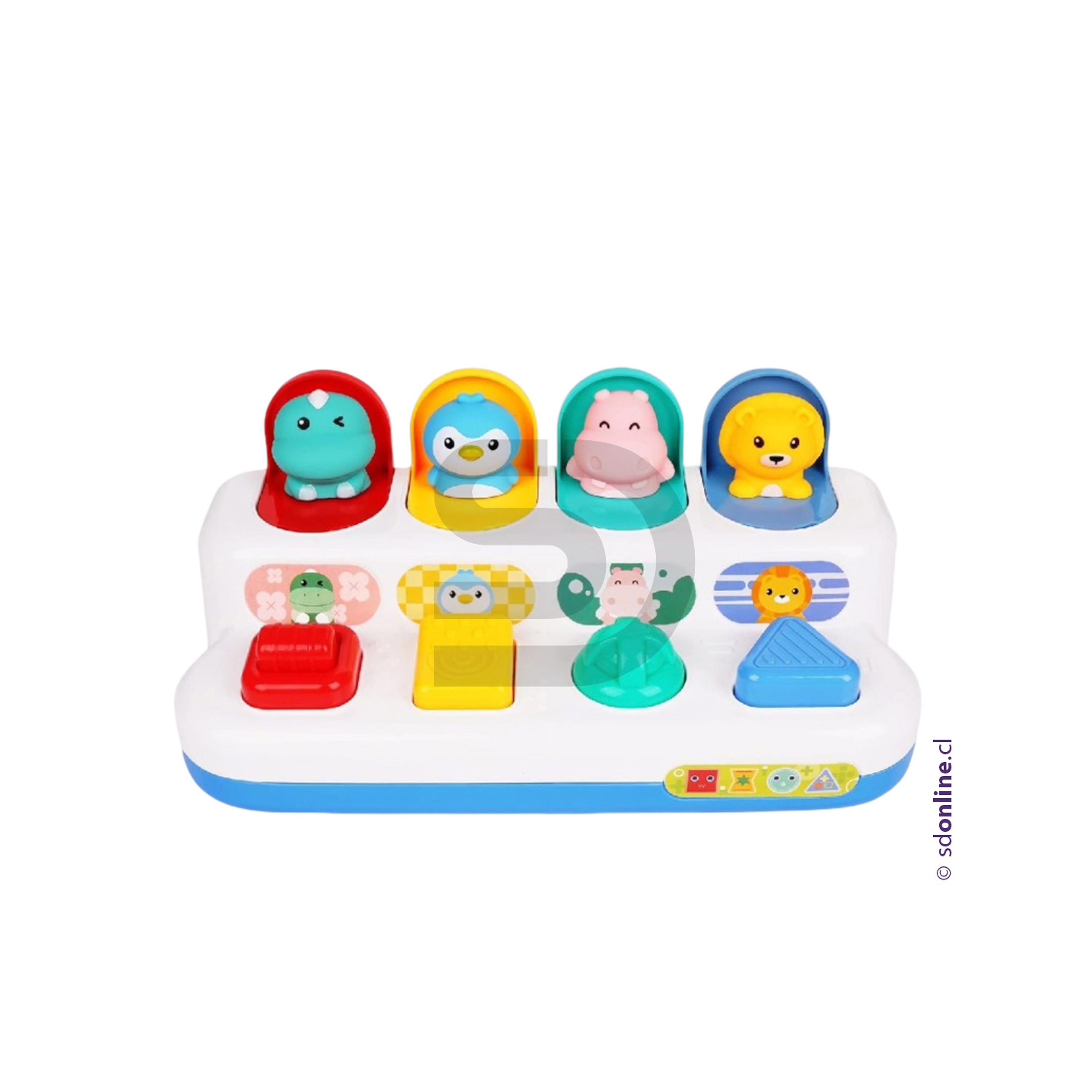 Juego didactico Pop Up grande animales 1