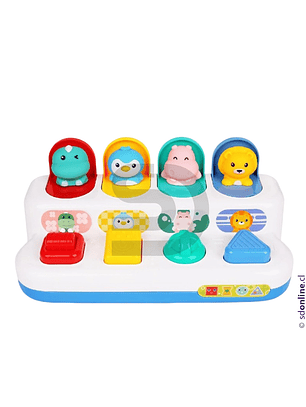 Juego didactico Pop Up grande animales