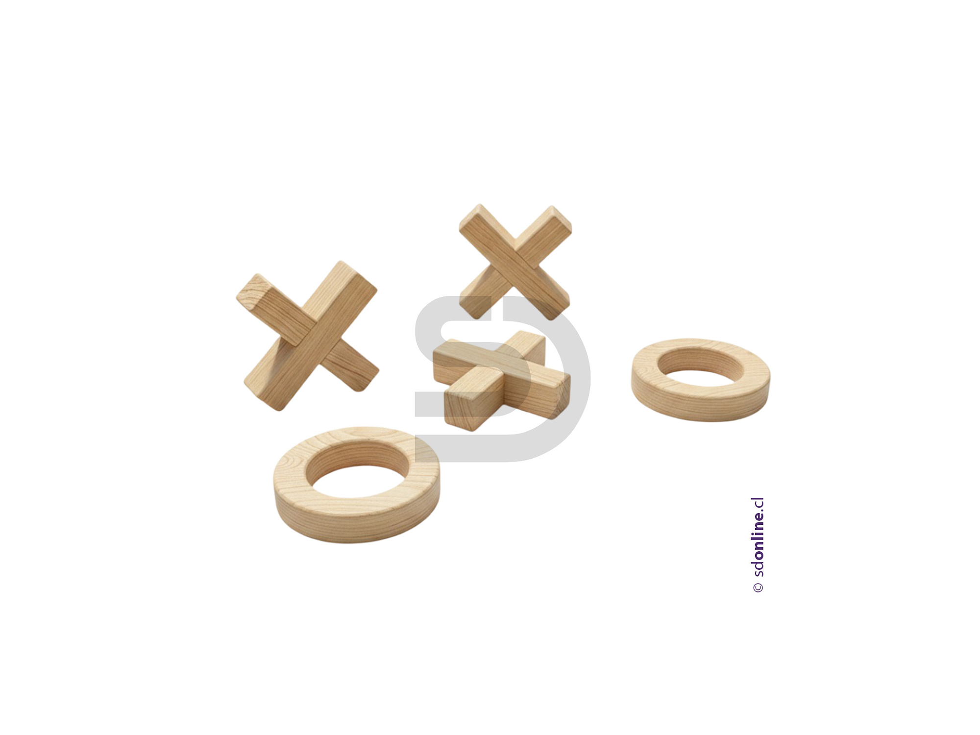 Juego gato gigante de madera 1x1 metro 3