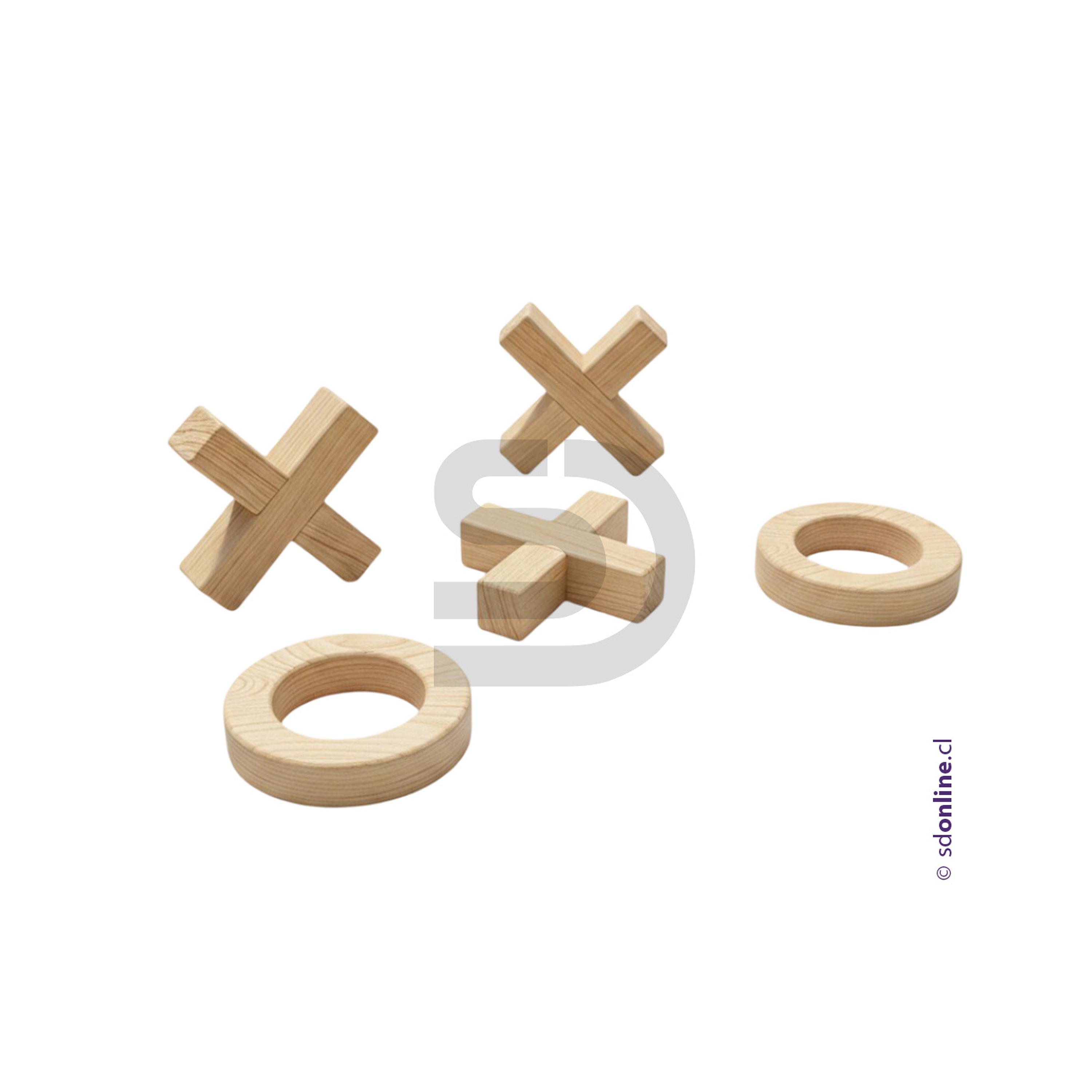 Juego gato gigante de madera 1x1 metro 3