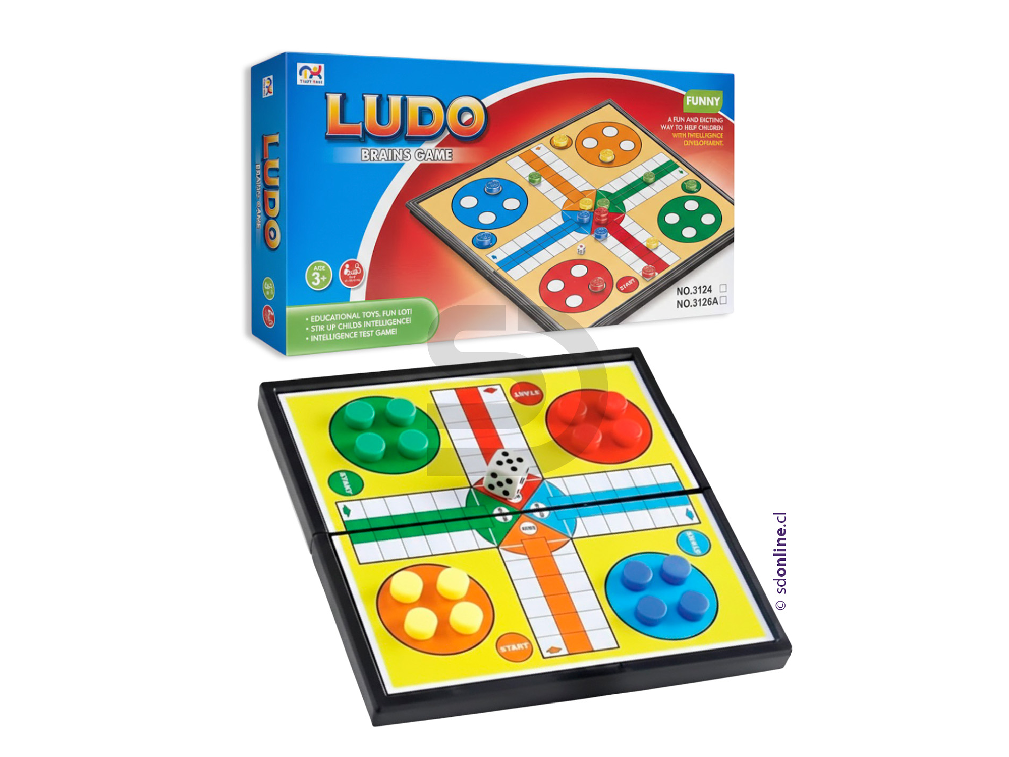 Ludo magnético grande 1