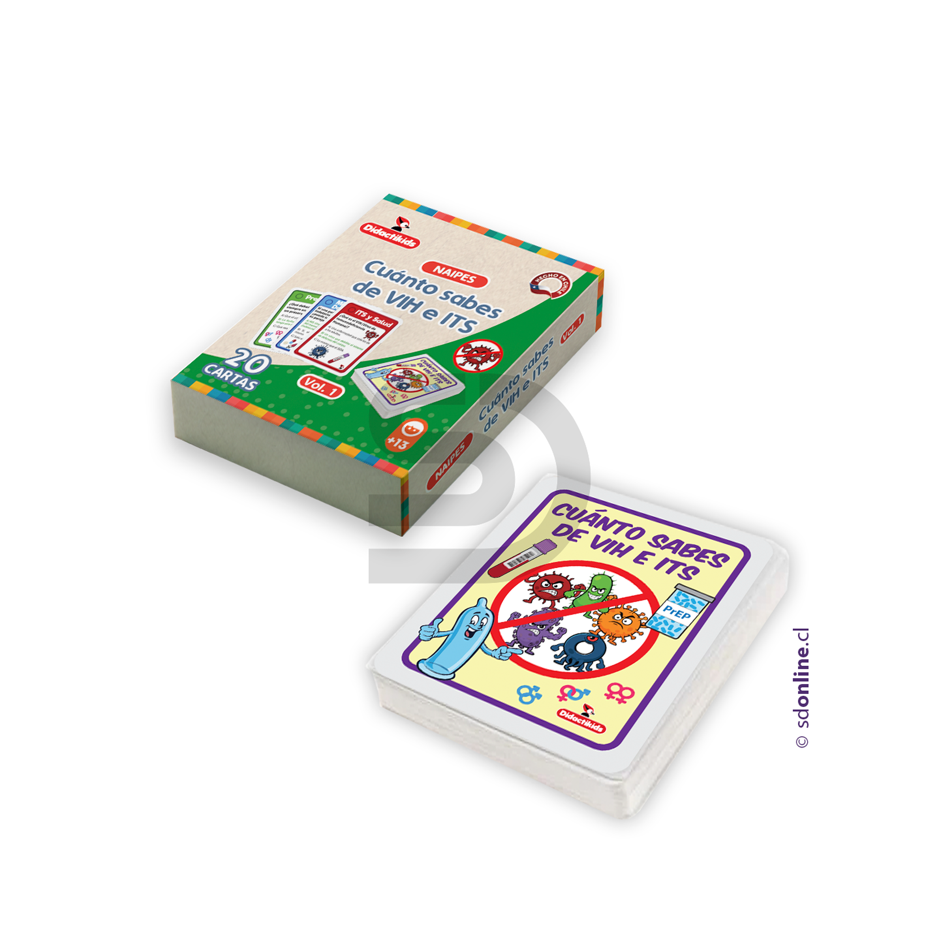Naipes cuánto sabes de VIH e ITS 1