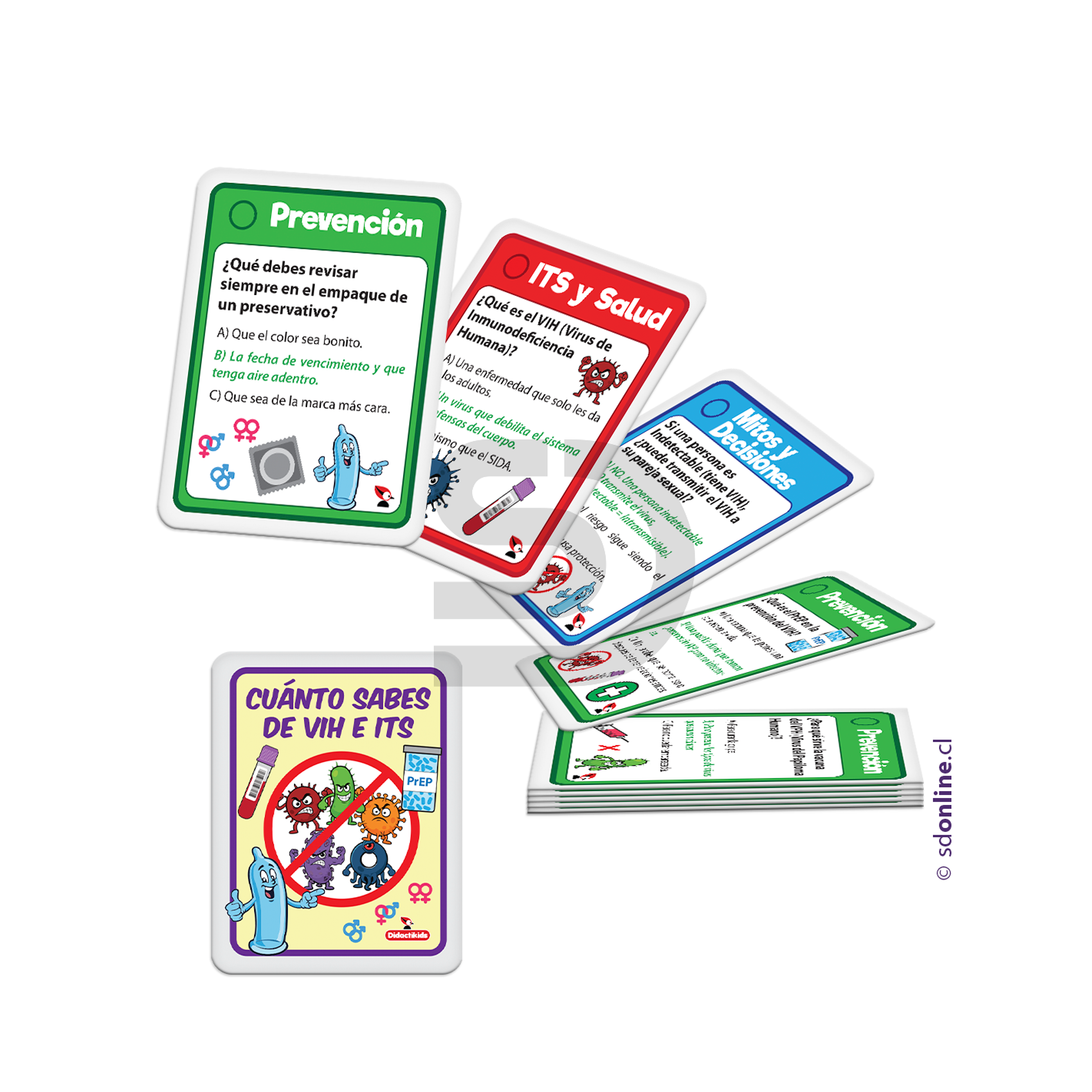 Naipes cuánto sabes de VIH e ITS 3