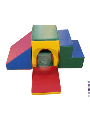 Set escalador espuma subterráneo 