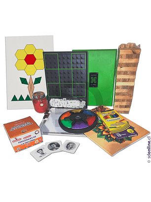 Batería estimulación cognitiva adulto mayor vol 1