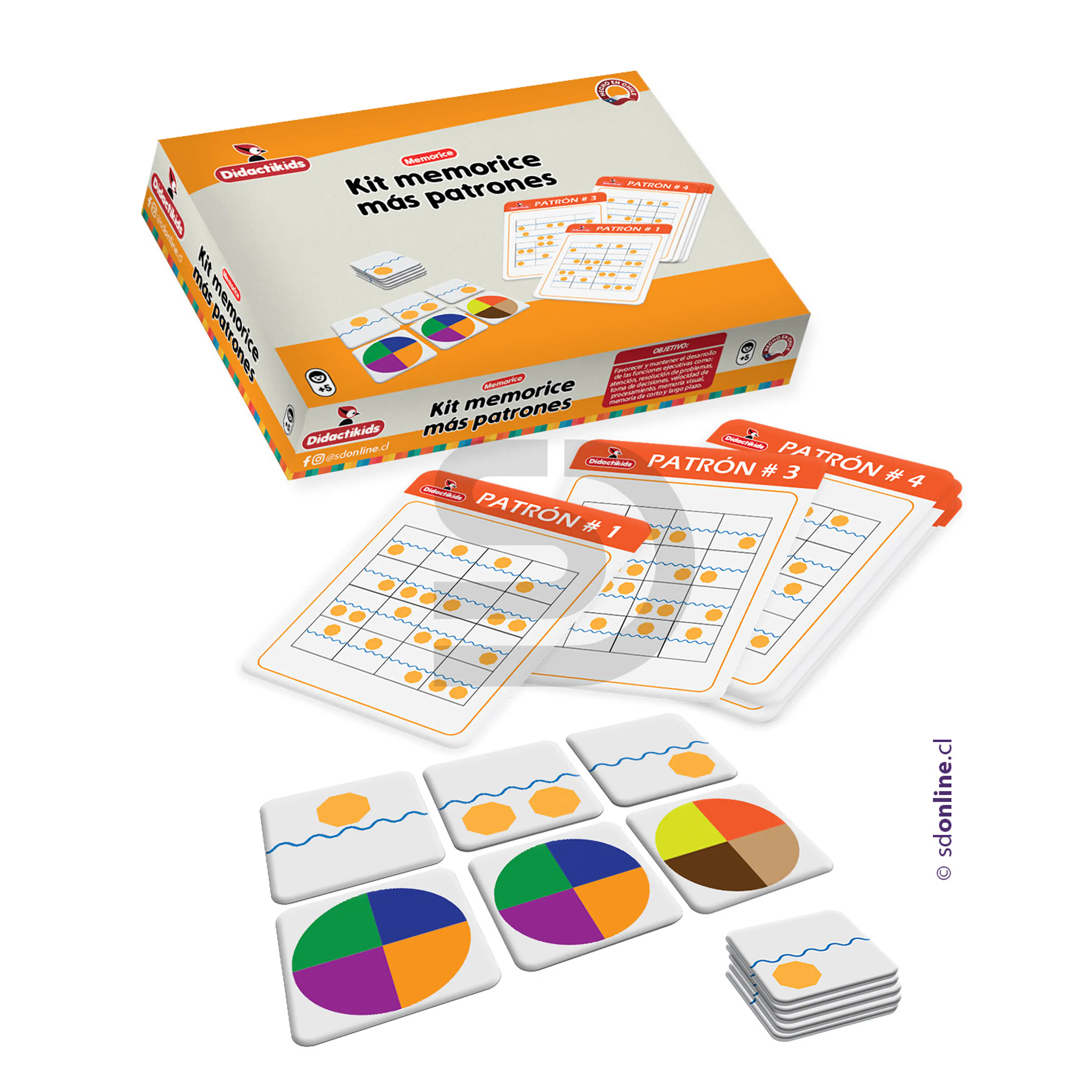 Kit memorice adulto mayor más patrones 1