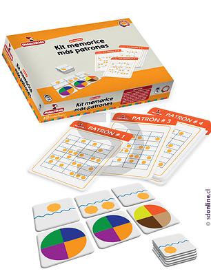 Kit memorice adulto mayor más patrones