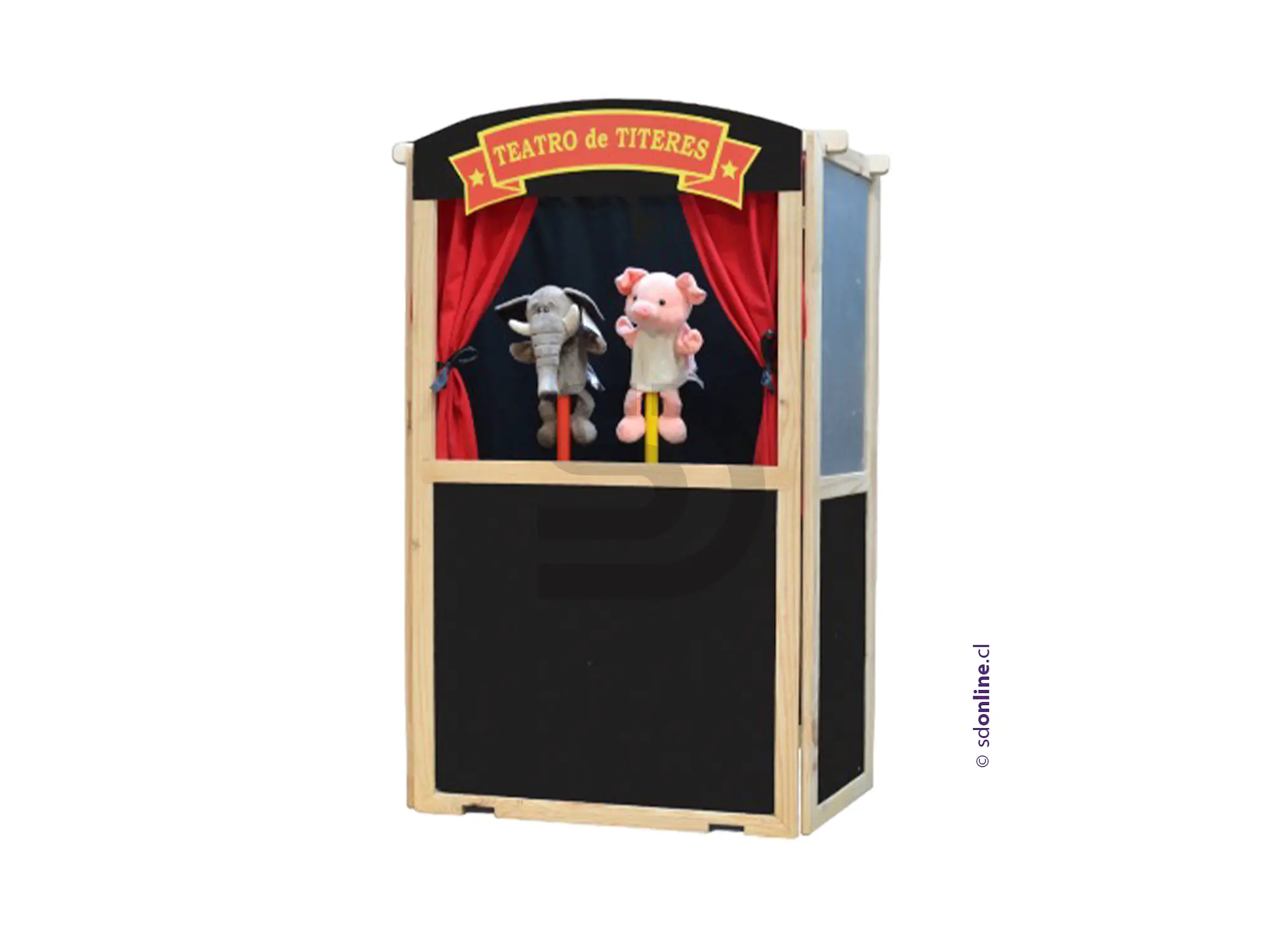 Teatro de títeres alto 130 cm 2