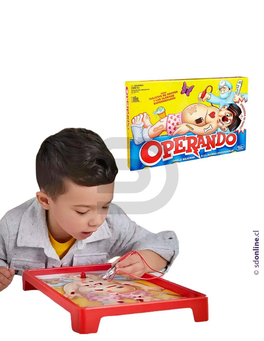 Juego de mesa operando